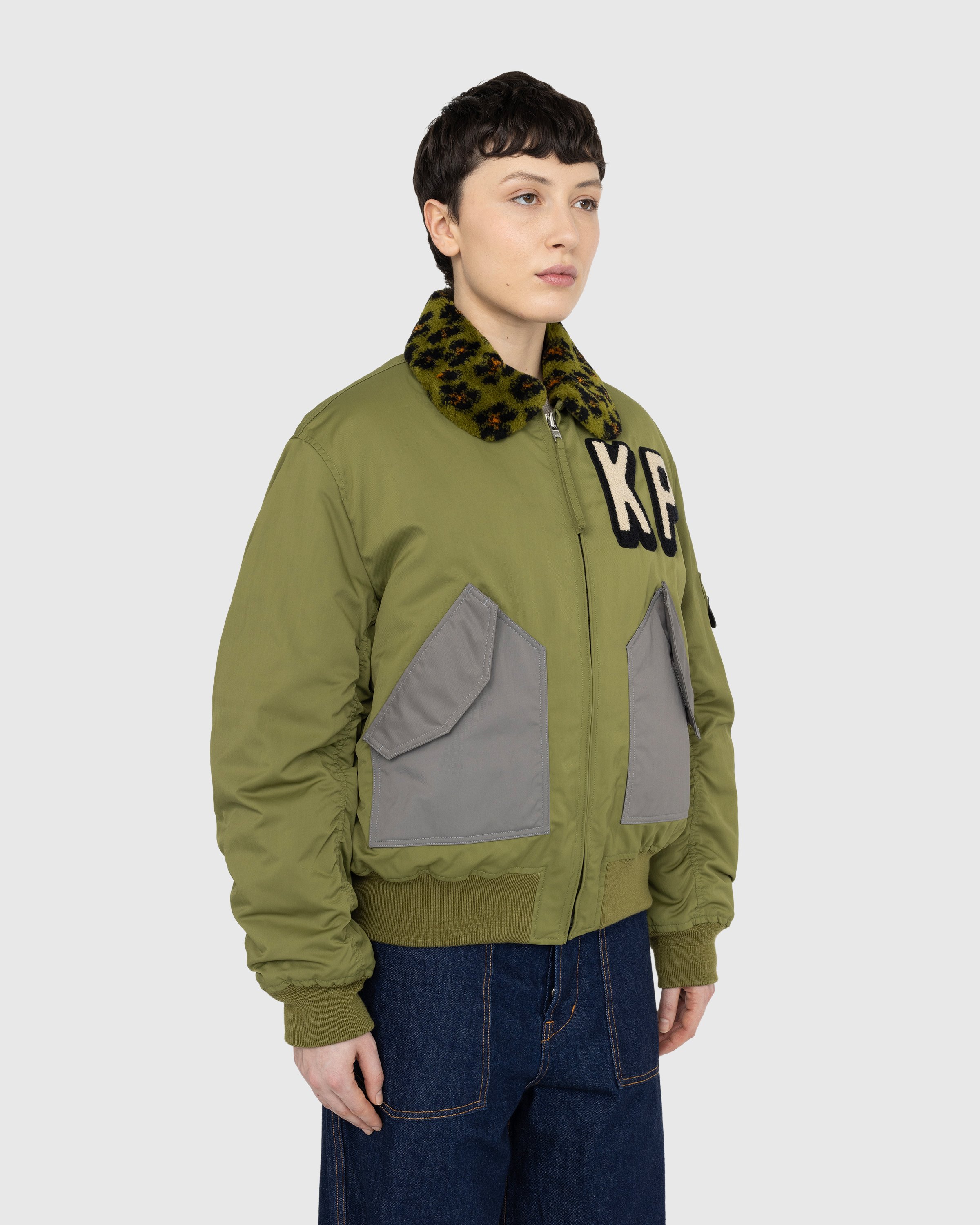 Kenzo - Bomber Jacket - Clothing - Green - Image 4