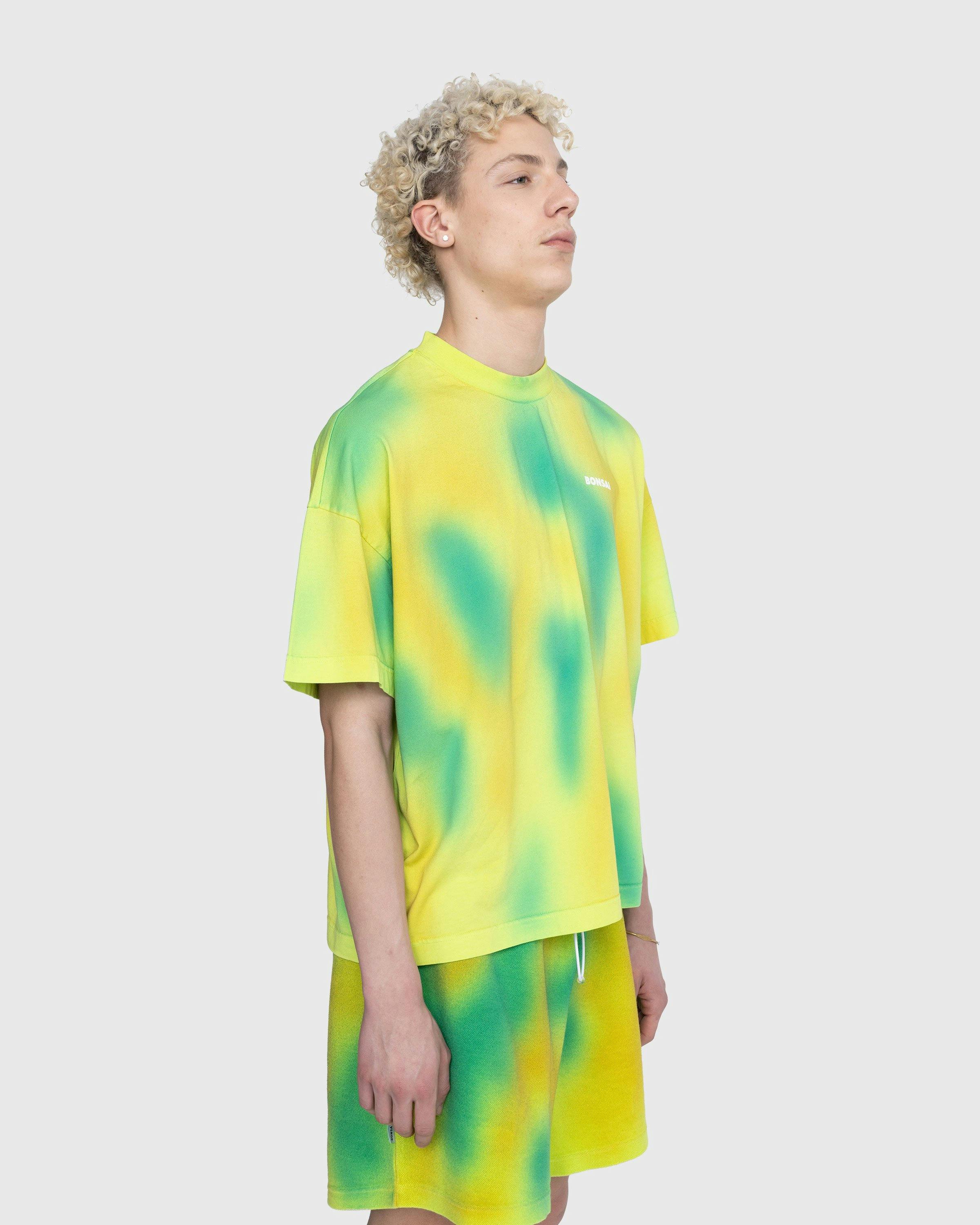 Bonsai - Spray Dyed Oversize Tee Yellow - Clothing - Yellow - Image 3