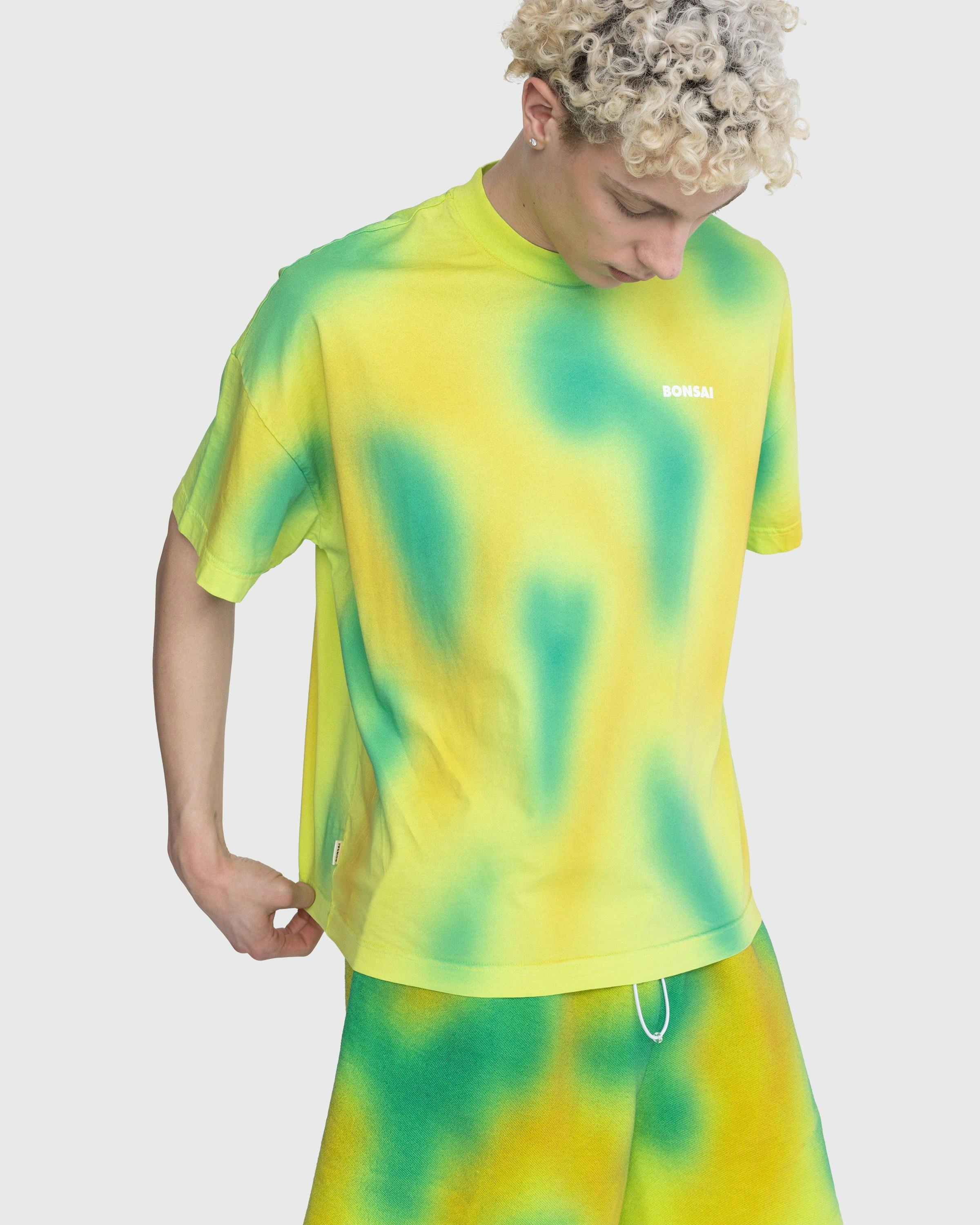 Bonsai - Spray Dyed Oversize Tee Yellow - Clothing - Yellow - Image 5