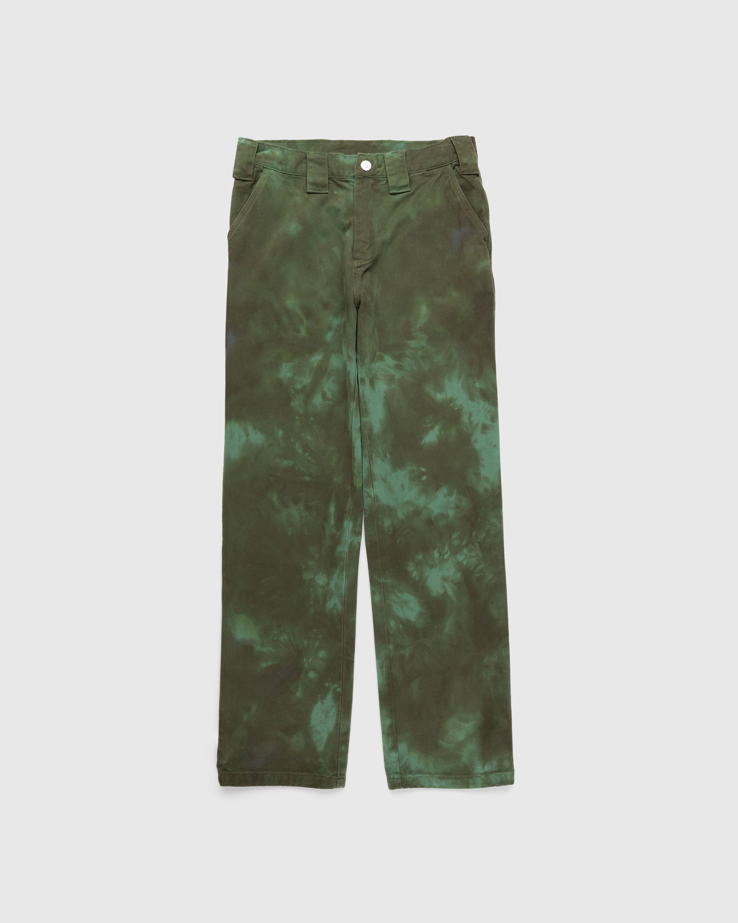 AFFXWRKS - Crease-Dye Duty Pant Green - Clothing - Green - Image 1