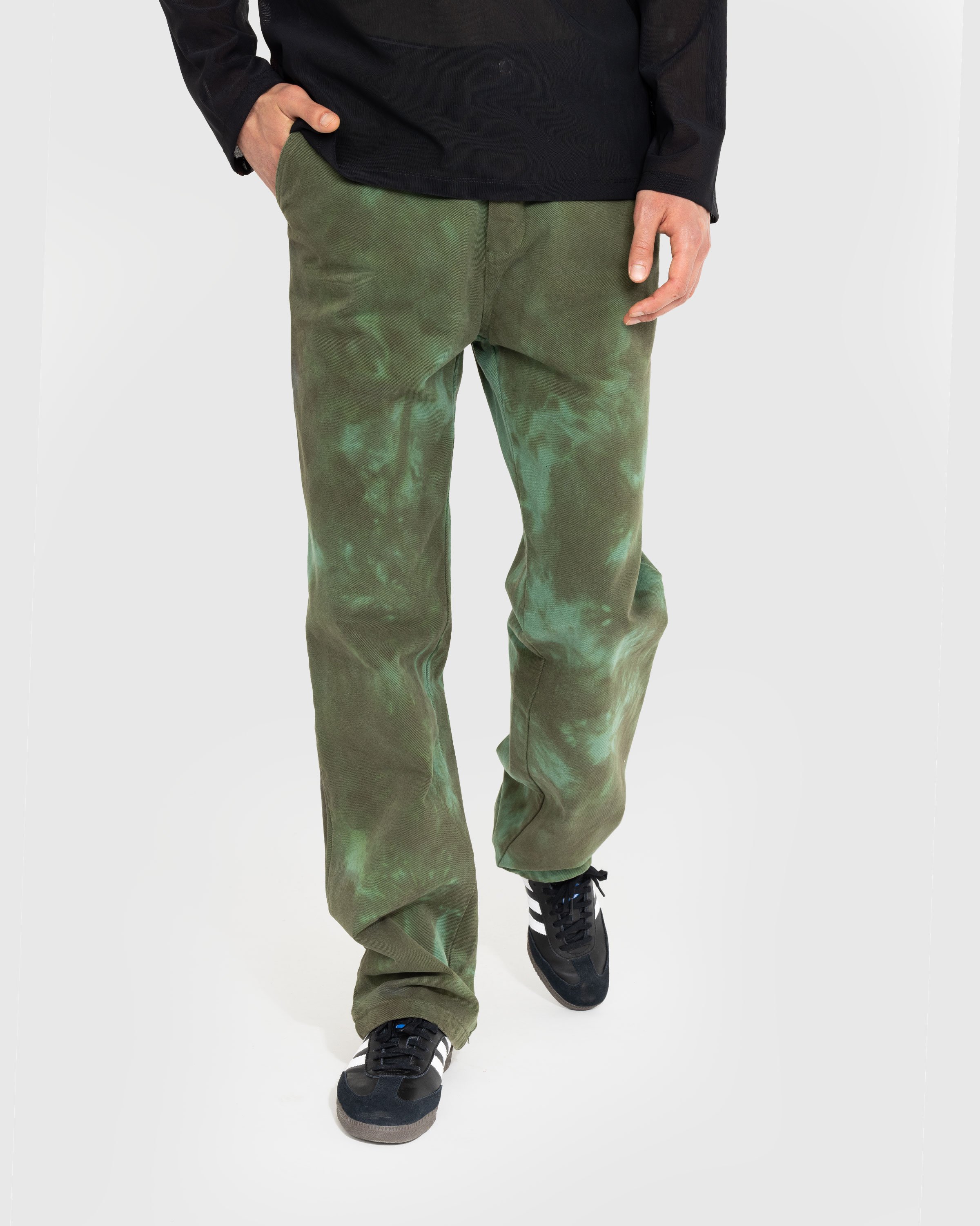 AFFXWRKS - Crease-Dye Duty Pant Green - Clothing - Green - Image 2