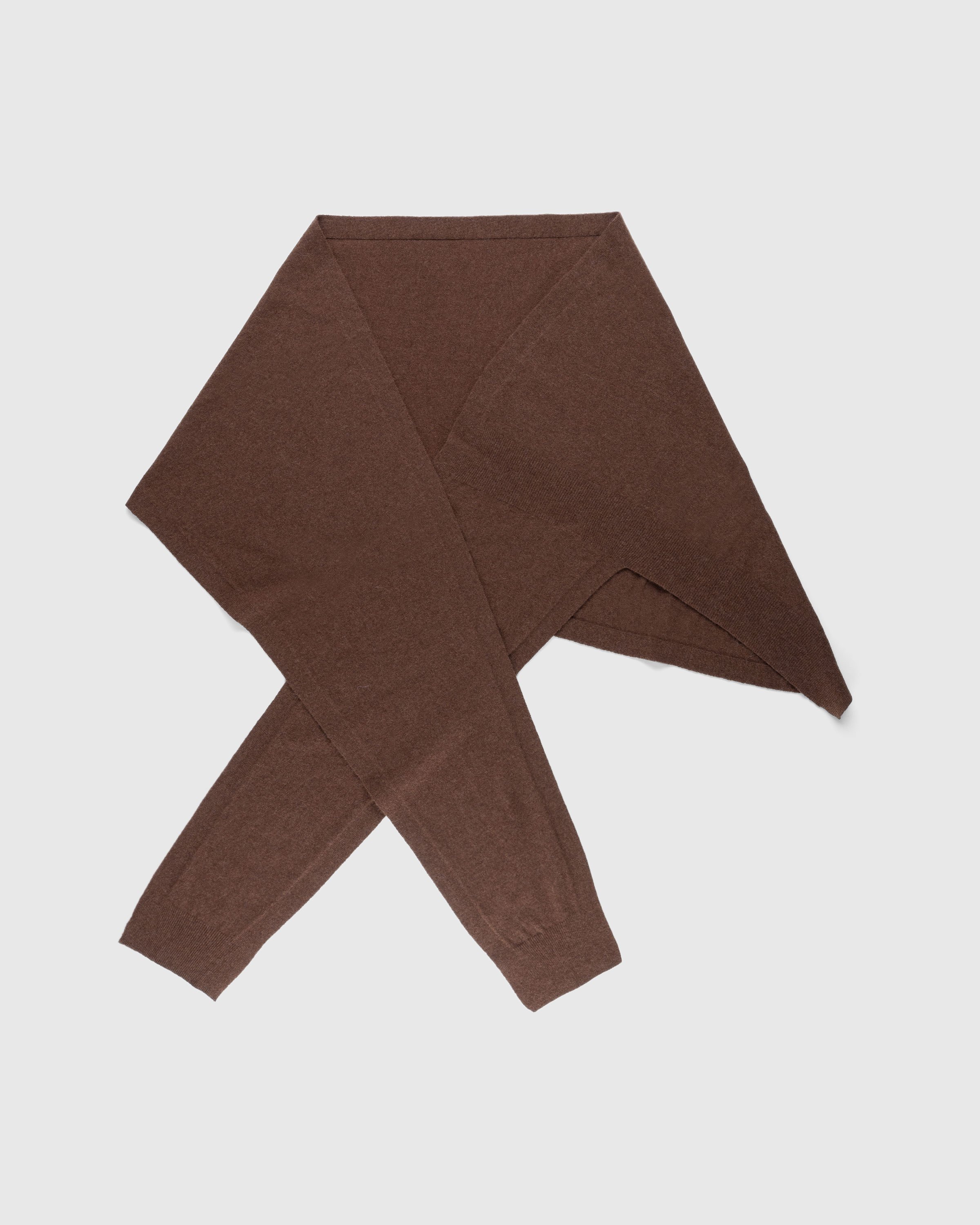Lemaire - WRAP SCARF - Accessories - Brown - Image 2