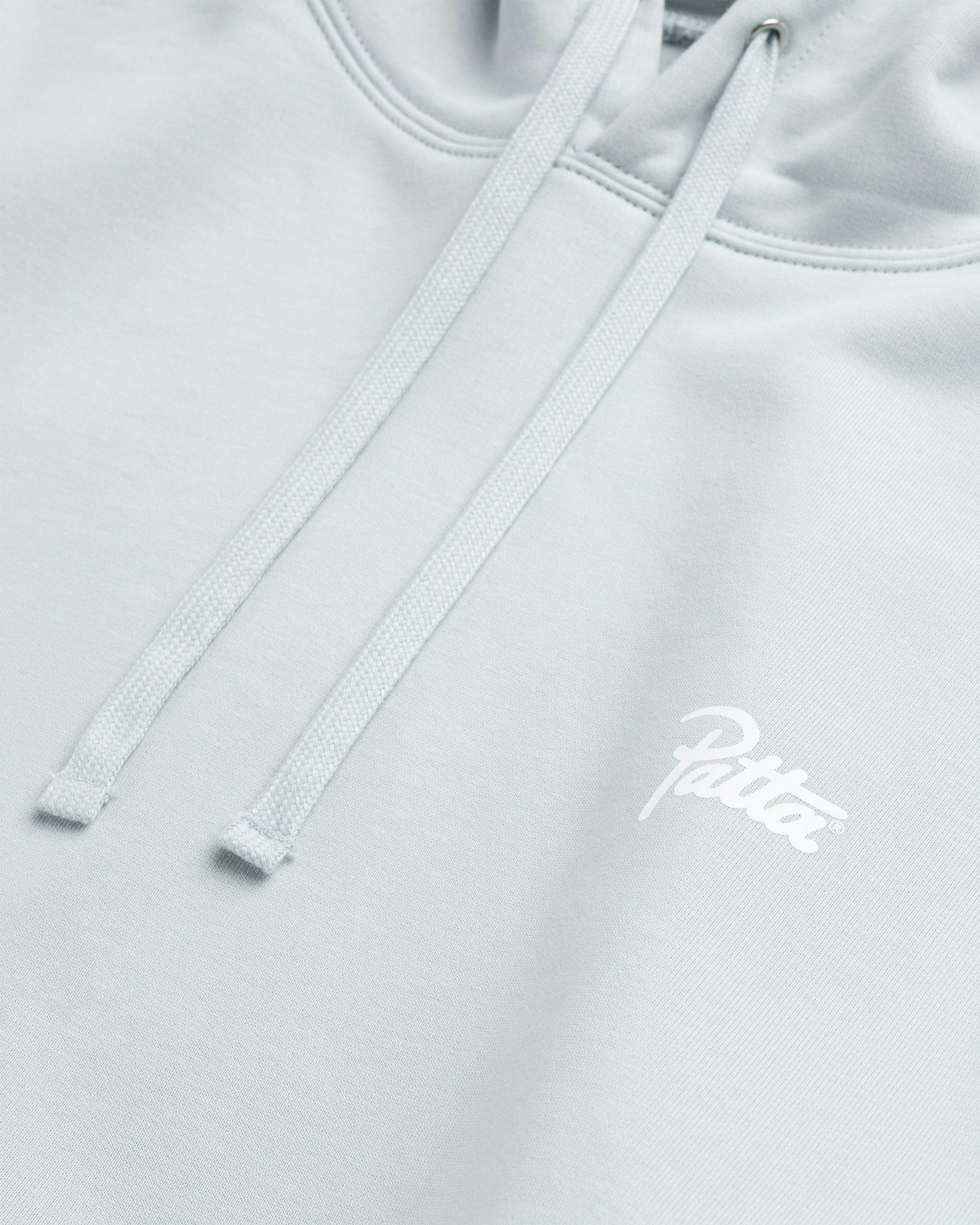 Patta - Basic Hooded Sweater Pearl Blue - Clothing - Blue - Image 5