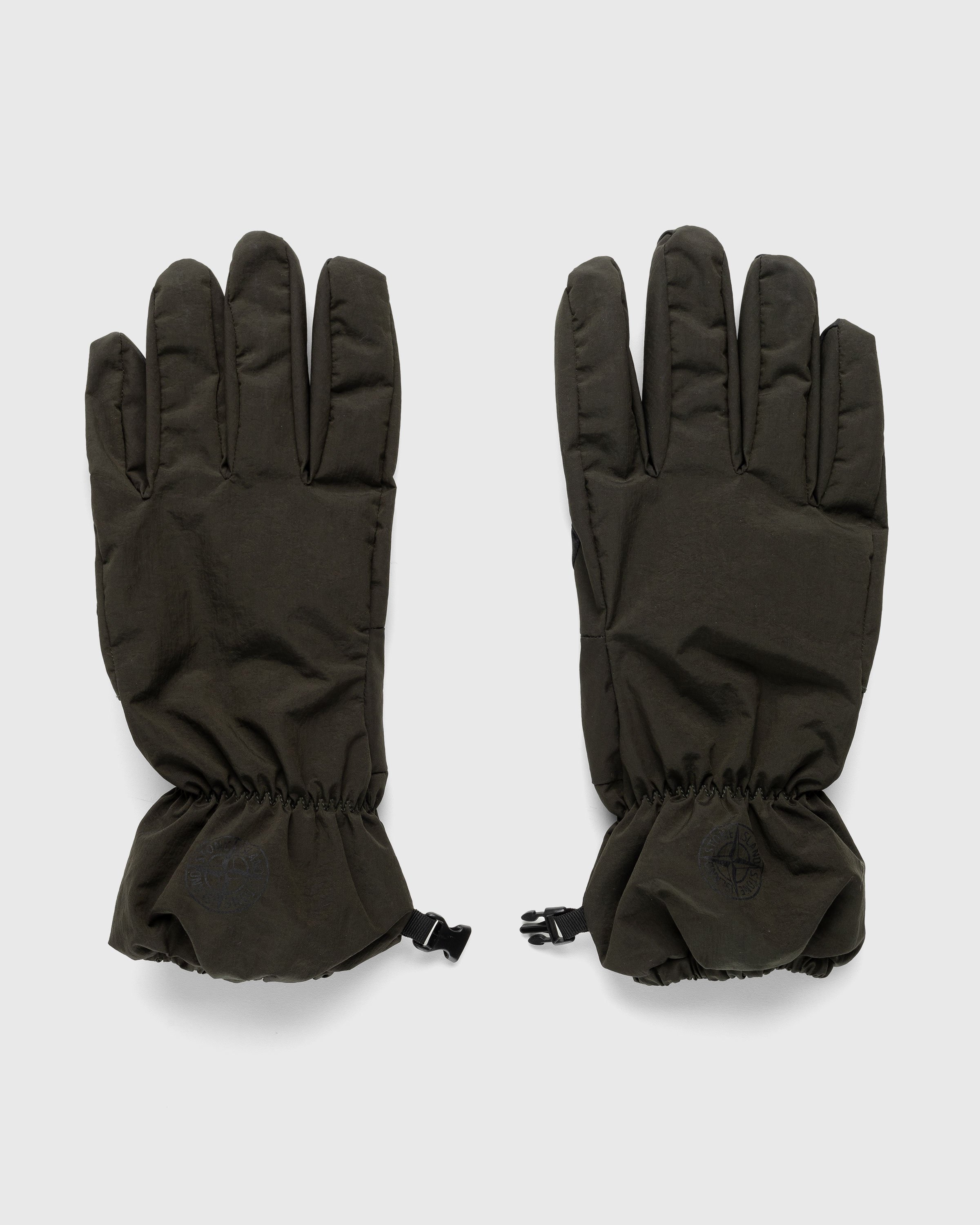 Stone Island - GLOVES Green 791592069 - Accessories - Green - Image 1