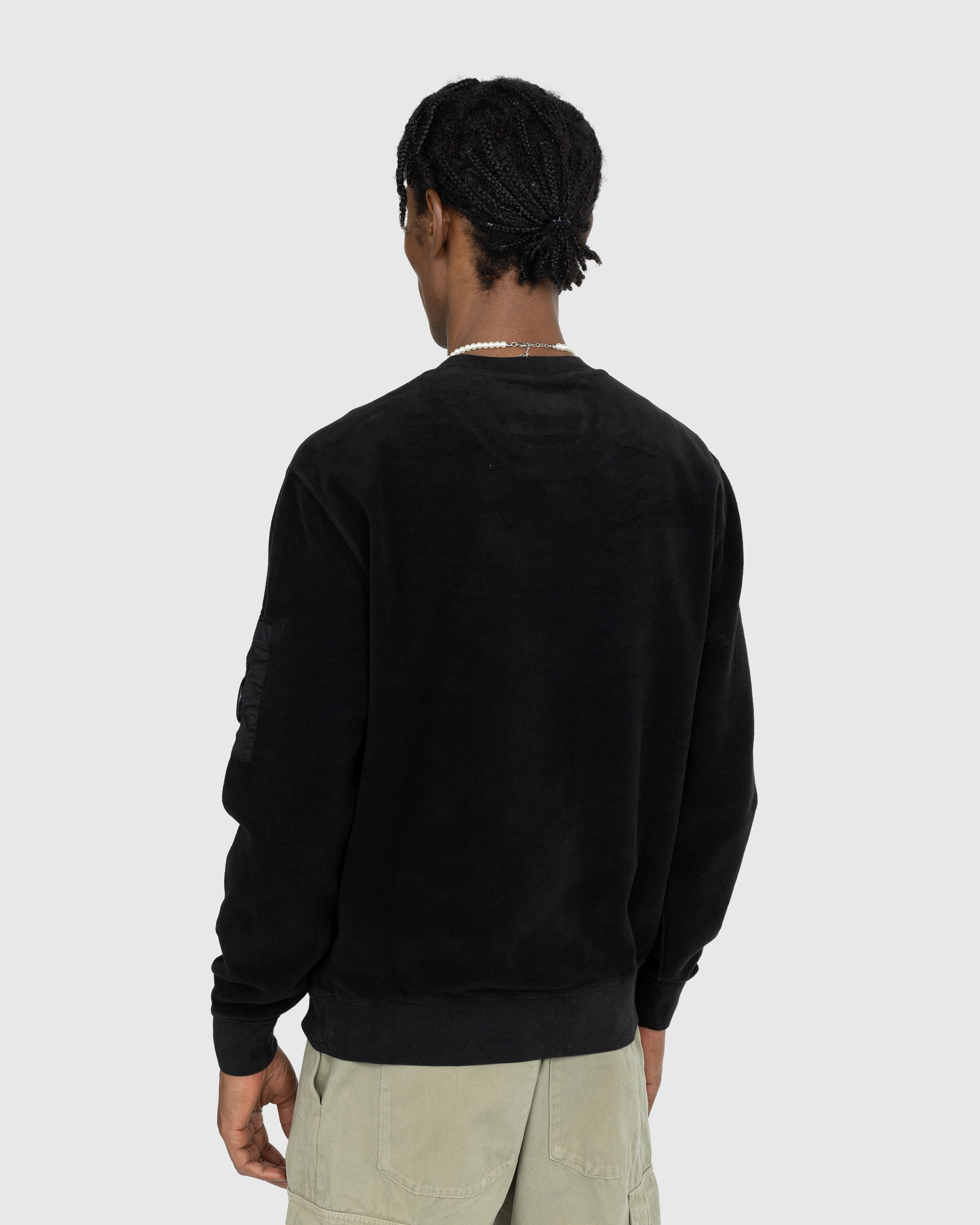 C.P. Company - Sweatshirts - Crew Neck - Clothing - Black - Image 3