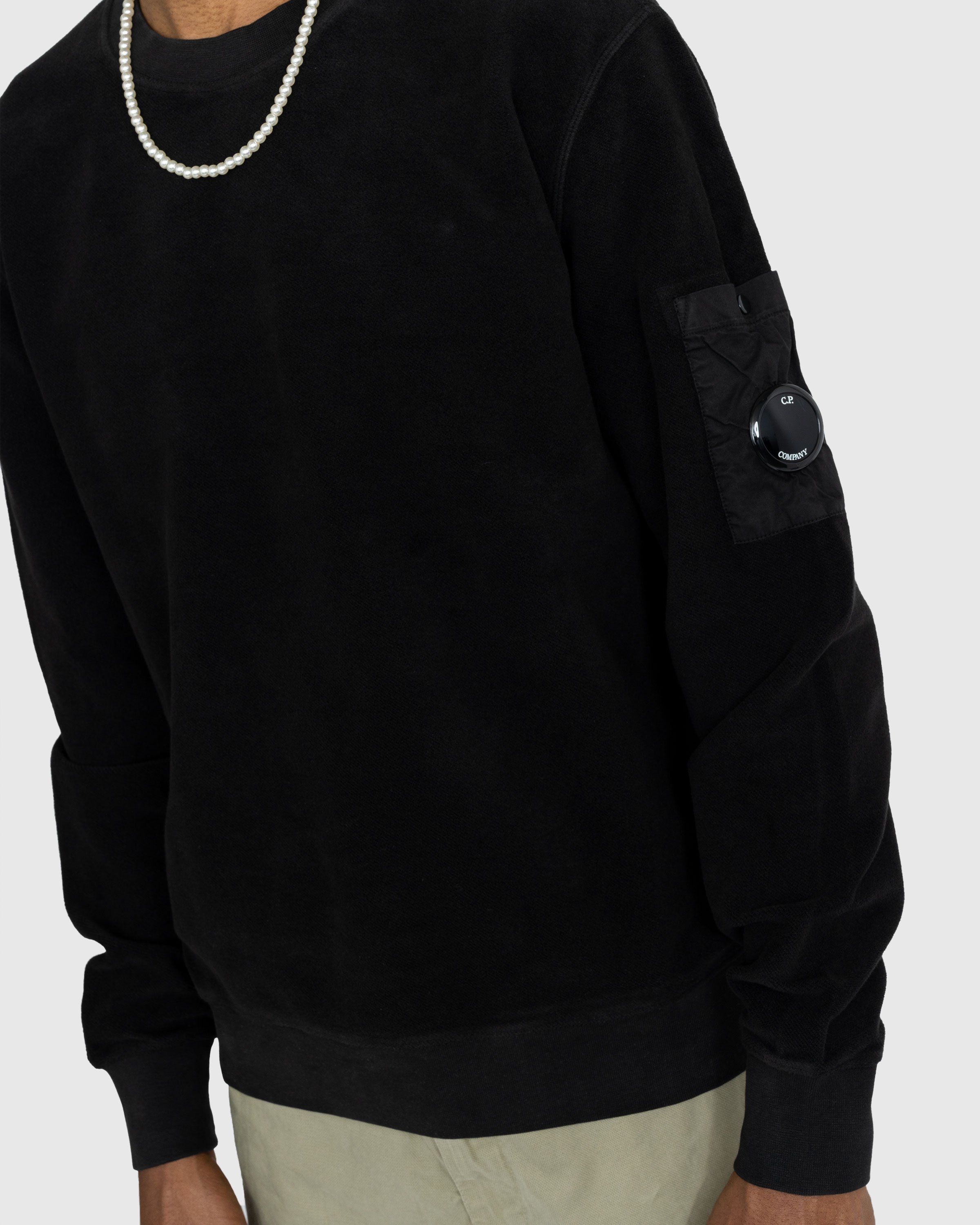 C.P. Company - Sweatshirts - Crew Neck - Clothing - Black - Image 4