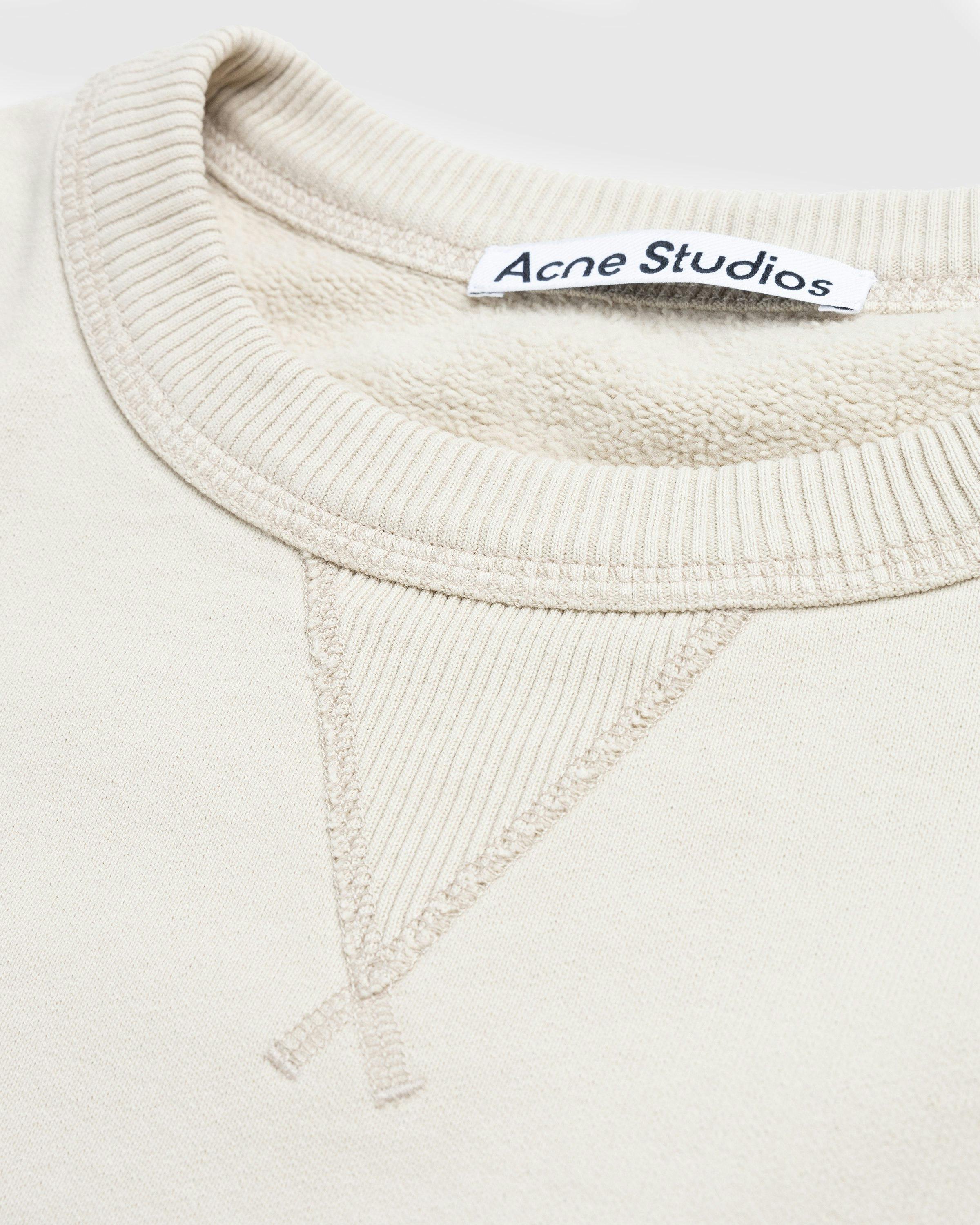 Acne Studios - Stamp Logo Sweater Champagne Beige - Clothing - Beige - Image 5