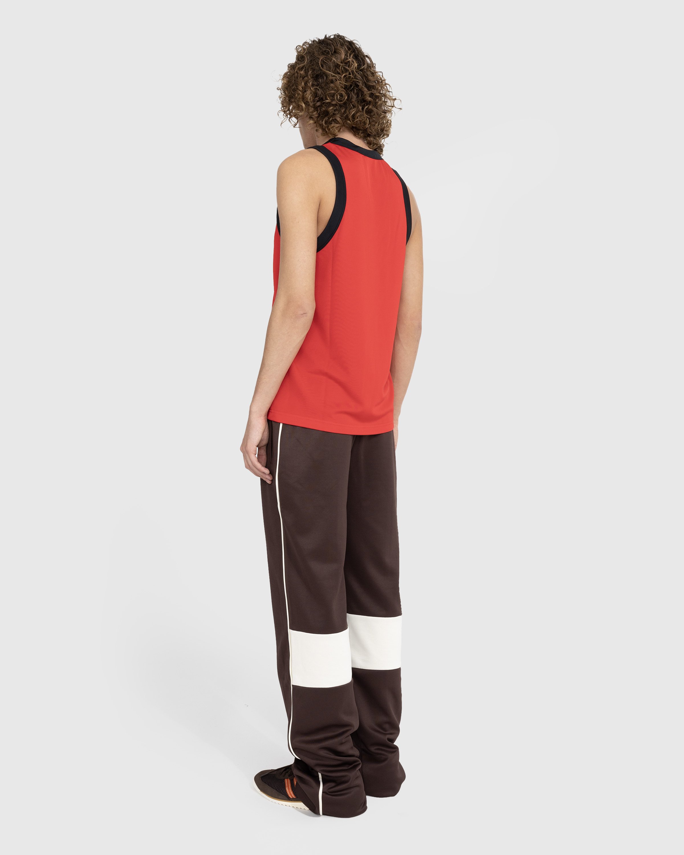 Wales Bonner - Diop Tank Top Red/Black - Clothing - Red - Image 4