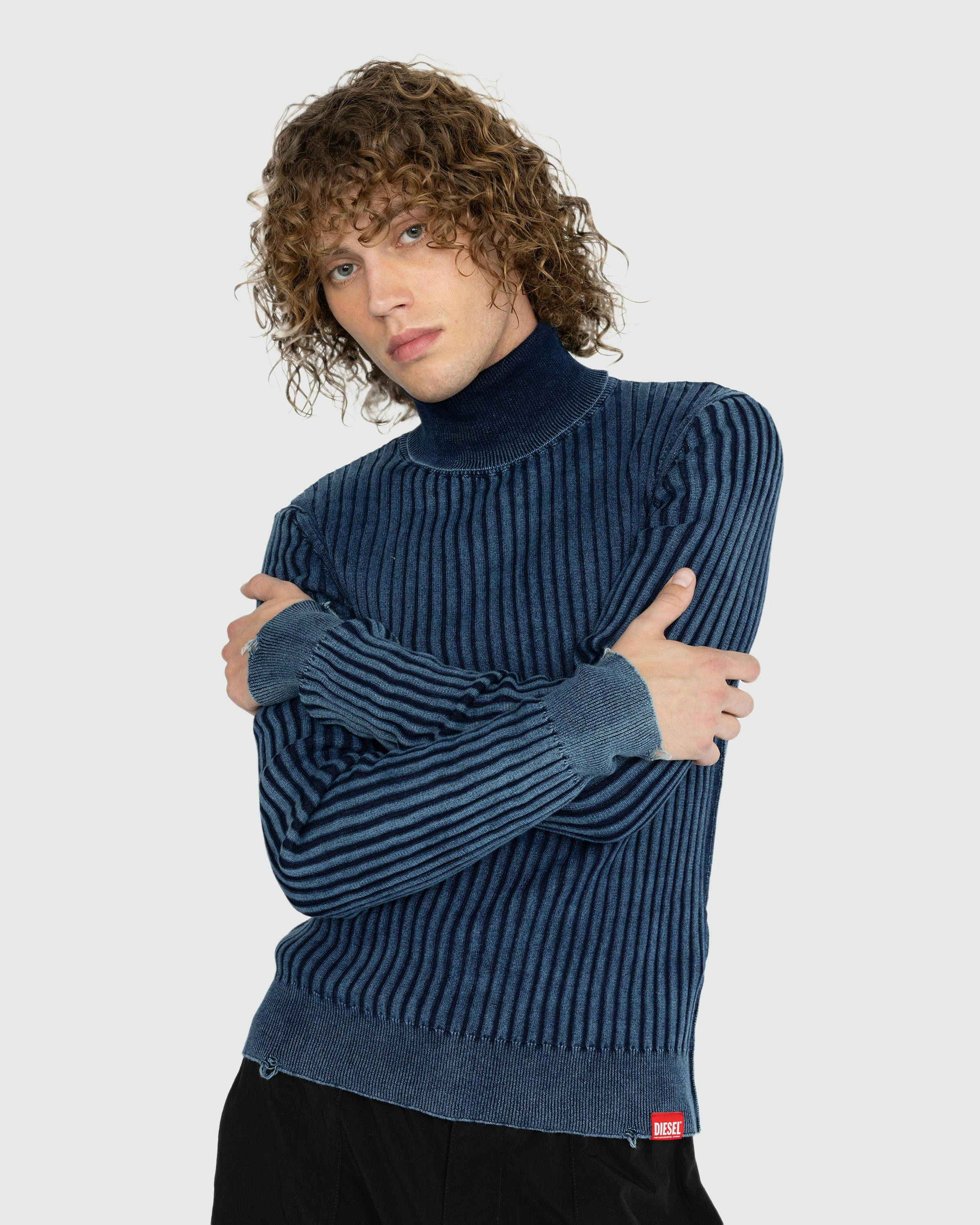 Diesel - K-Elasa Turtleneck Blue - Clothing - Blue - Image 2