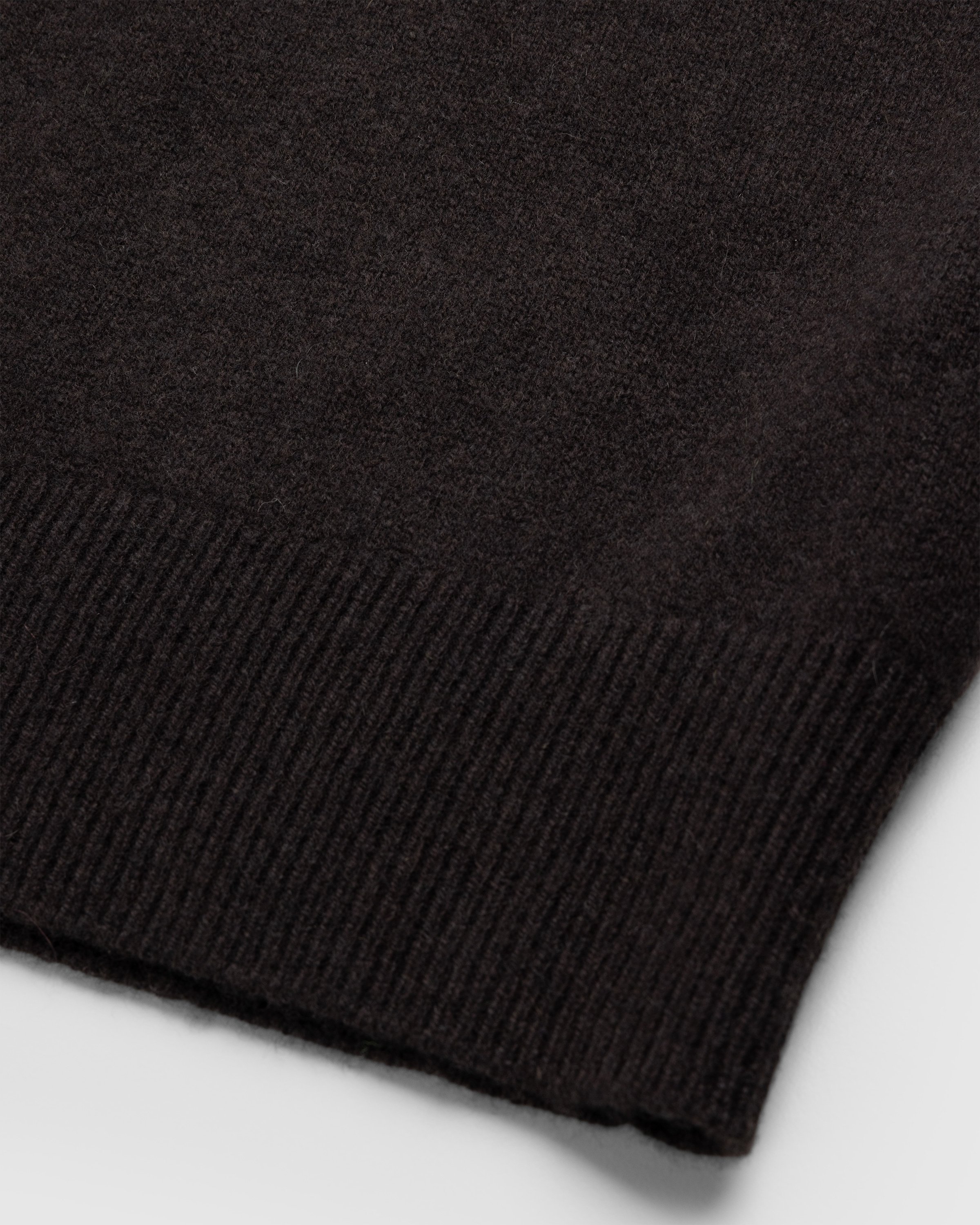 Acne Studios - Wool V-Neck Sweater Brown - Clothing - Brown - Image 6
