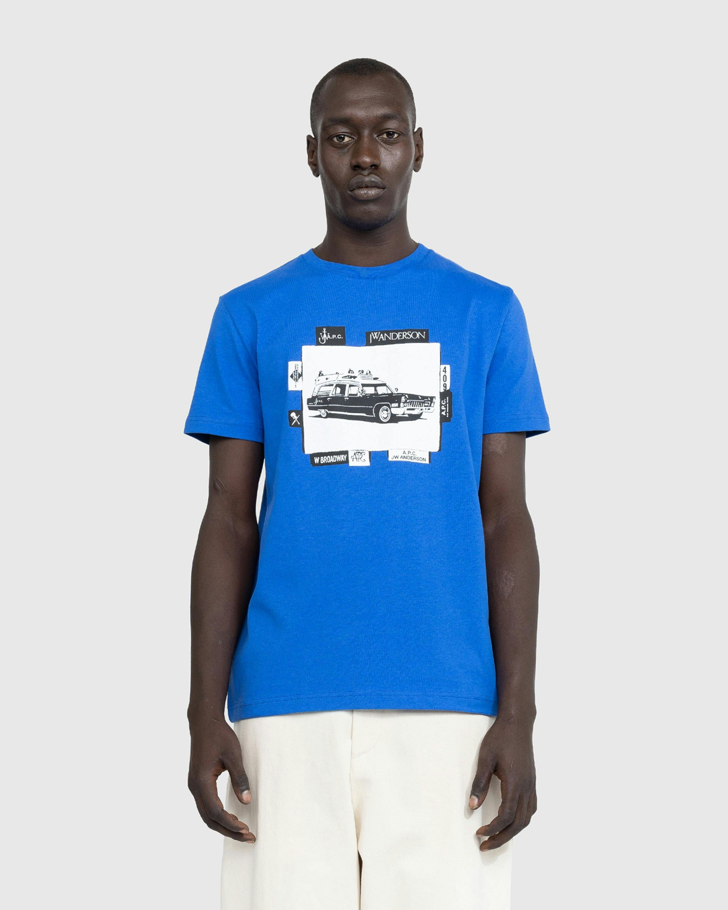 A.P.C. x J.W. Anderson - T-Shirt Jo Blue - Clothing - Blue - Image 2