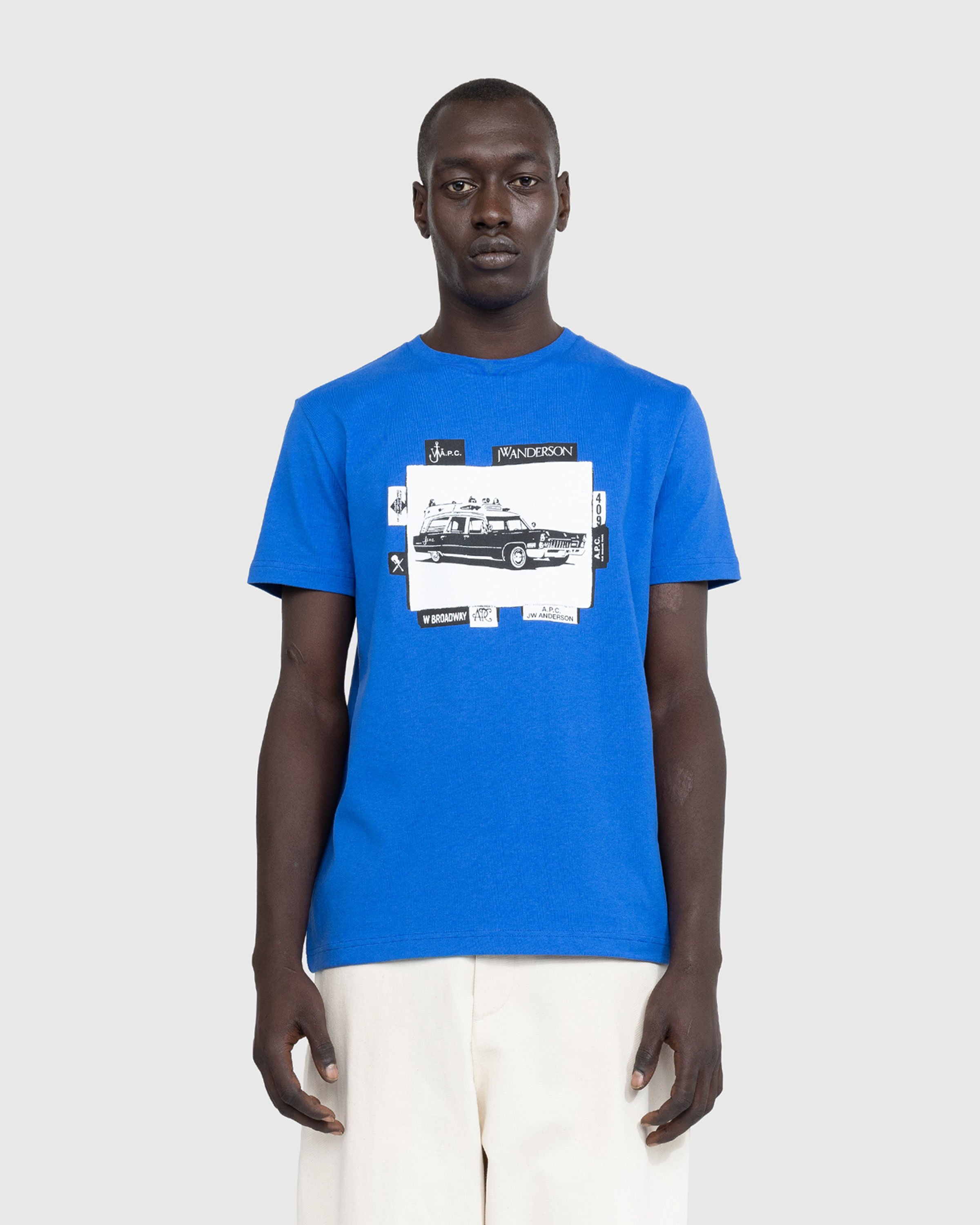 A.P.C. x J.W. Anderson - T-Shirt Jo Blue - Clothing - Blue - Image 2