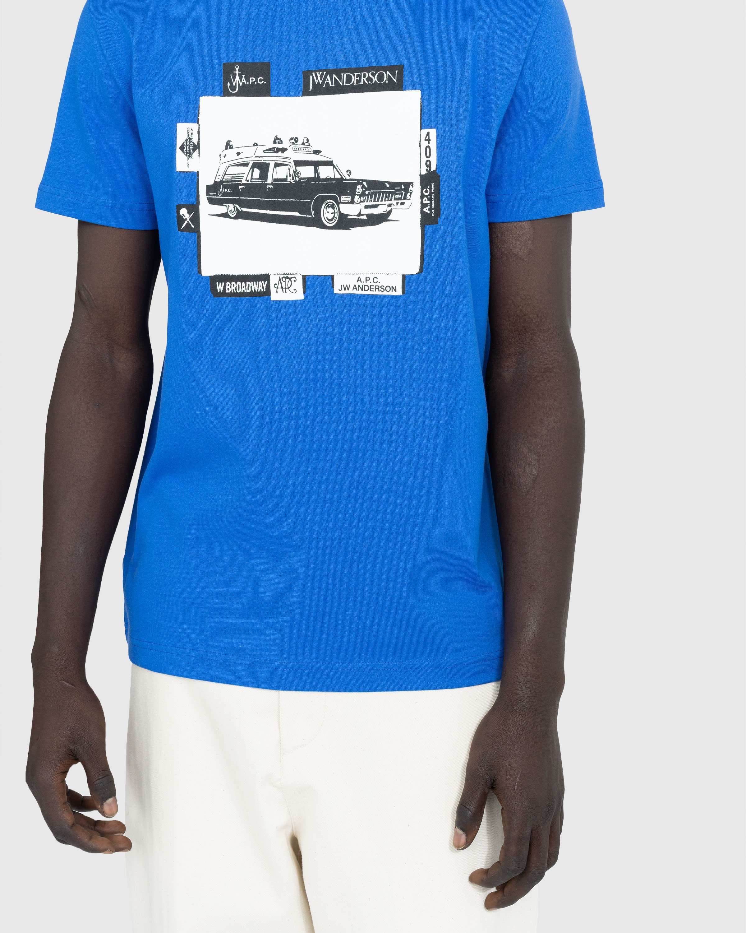 A.P.C. x J.W. Anderson - T-Shirt Jo Blue - Clothing - Blue - Image 5
