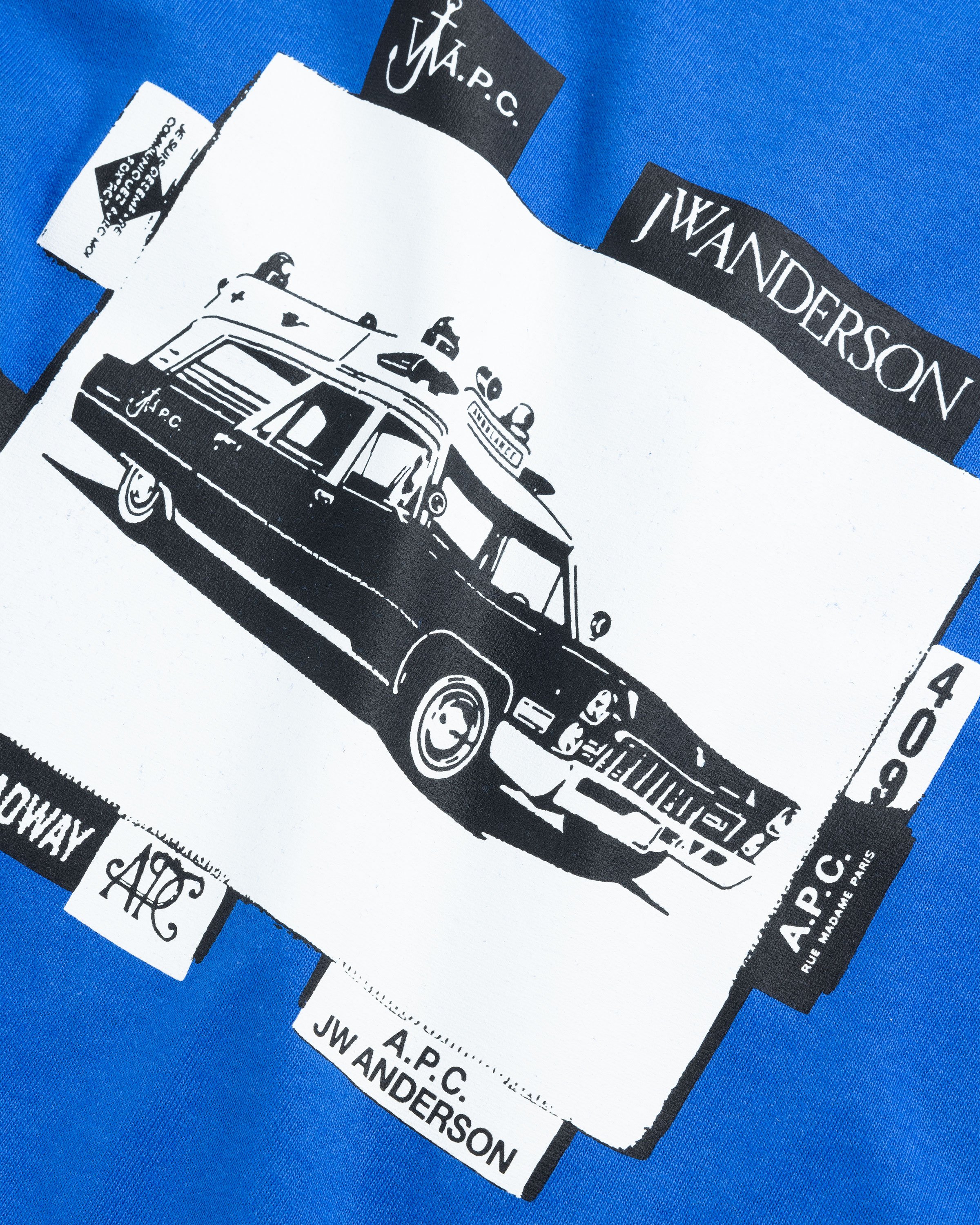 A.P.C. x J.W. Anderson - T-Shirt Jo Blue - Clothing - Blue - Image 6