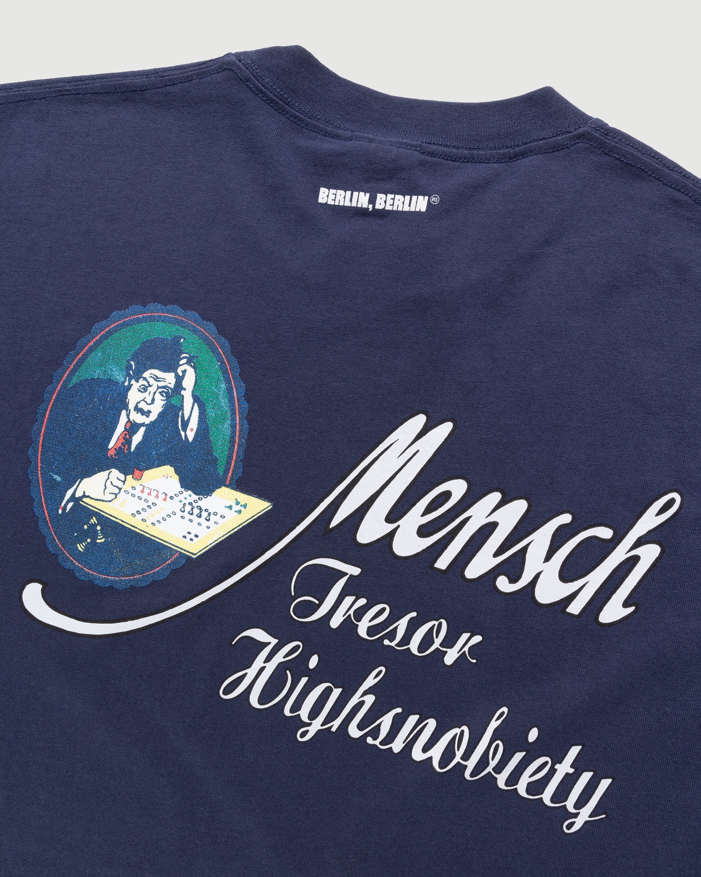 Tresor x Highsnobiety - BERLIN, BERLIN 3 Mensch T-Shirt Navy - Clothing - Navy - Image 4