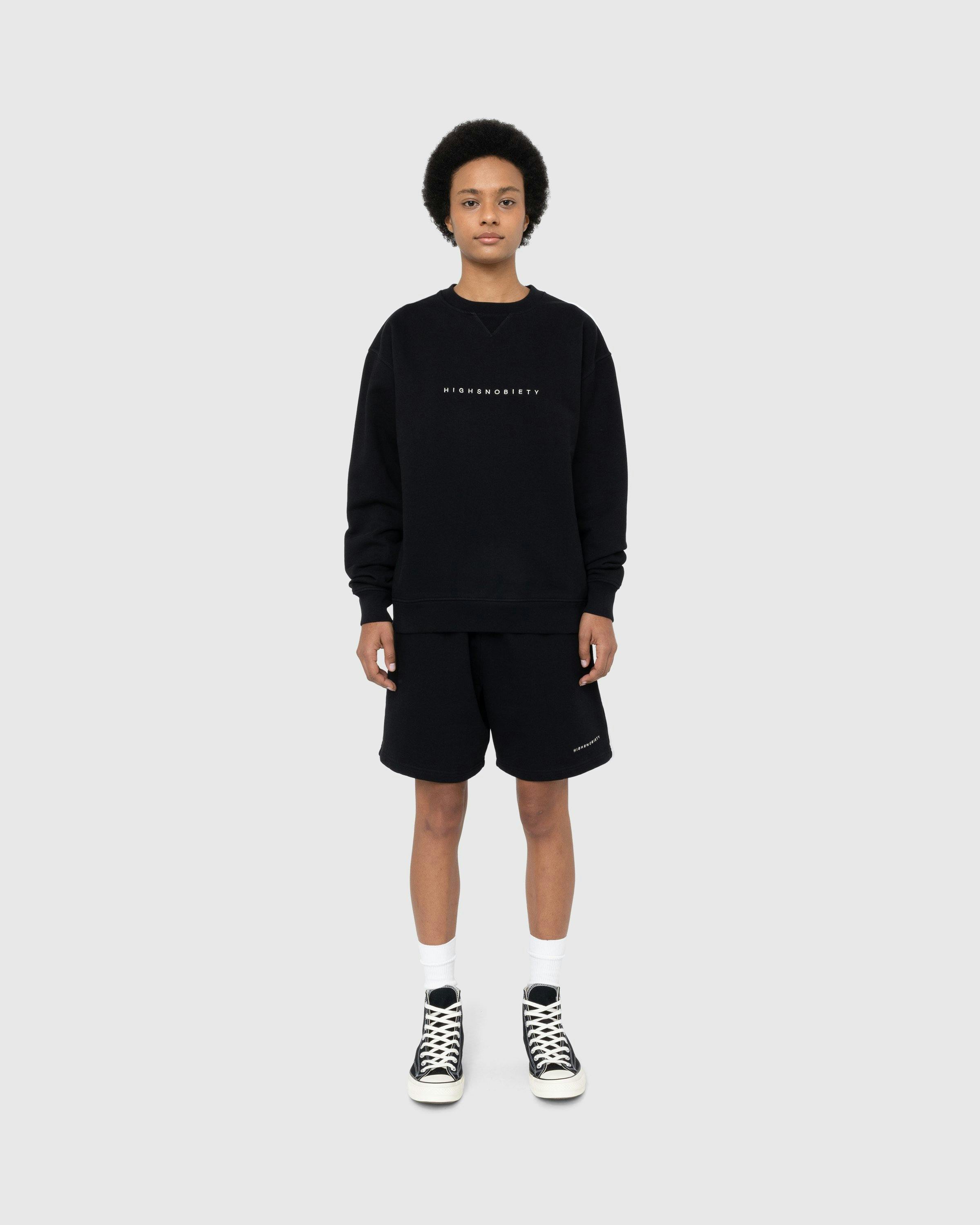 Highsnobiety - Staples Crew Black - Clothing - Black - Image 6