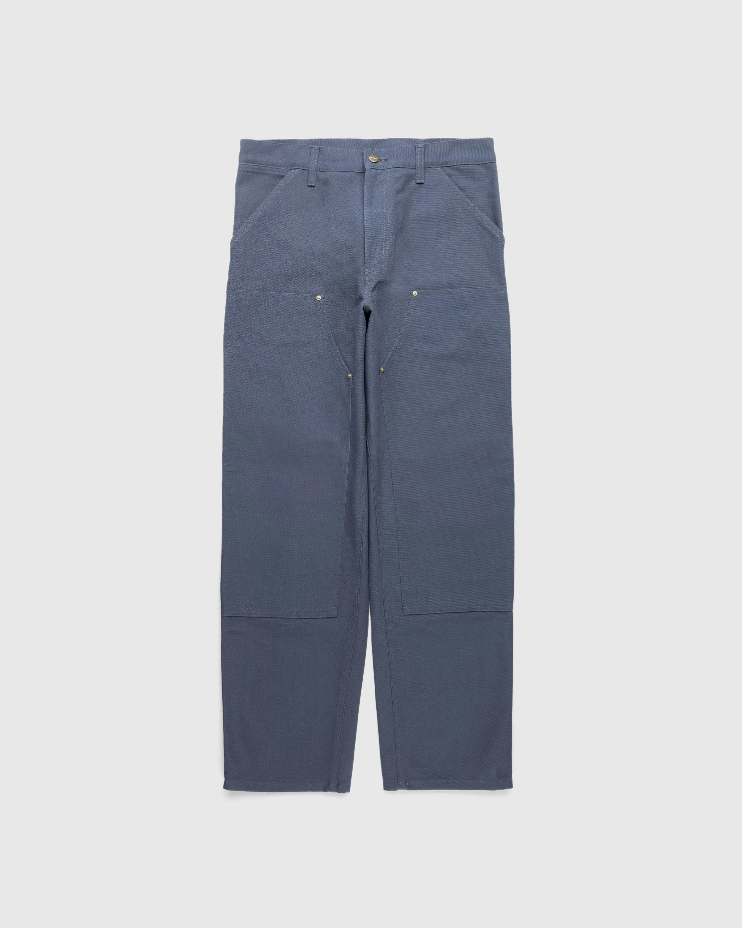 Carhartt WIP - Double Knee Pant Zeus/Rigid - Clothing - Grey - Image 1