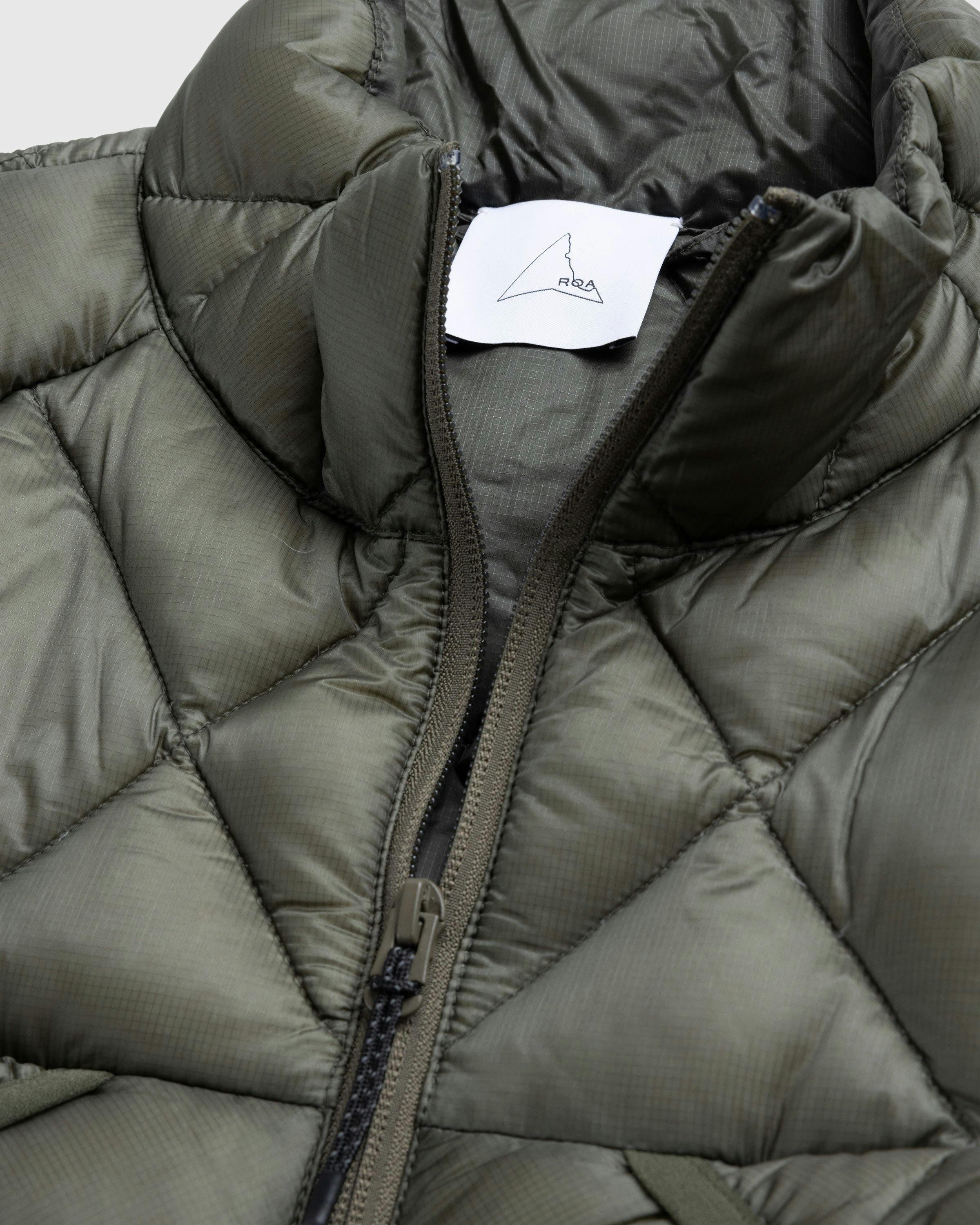 ROA - Light Down Jacket Green - Clothing - Green - Image 6