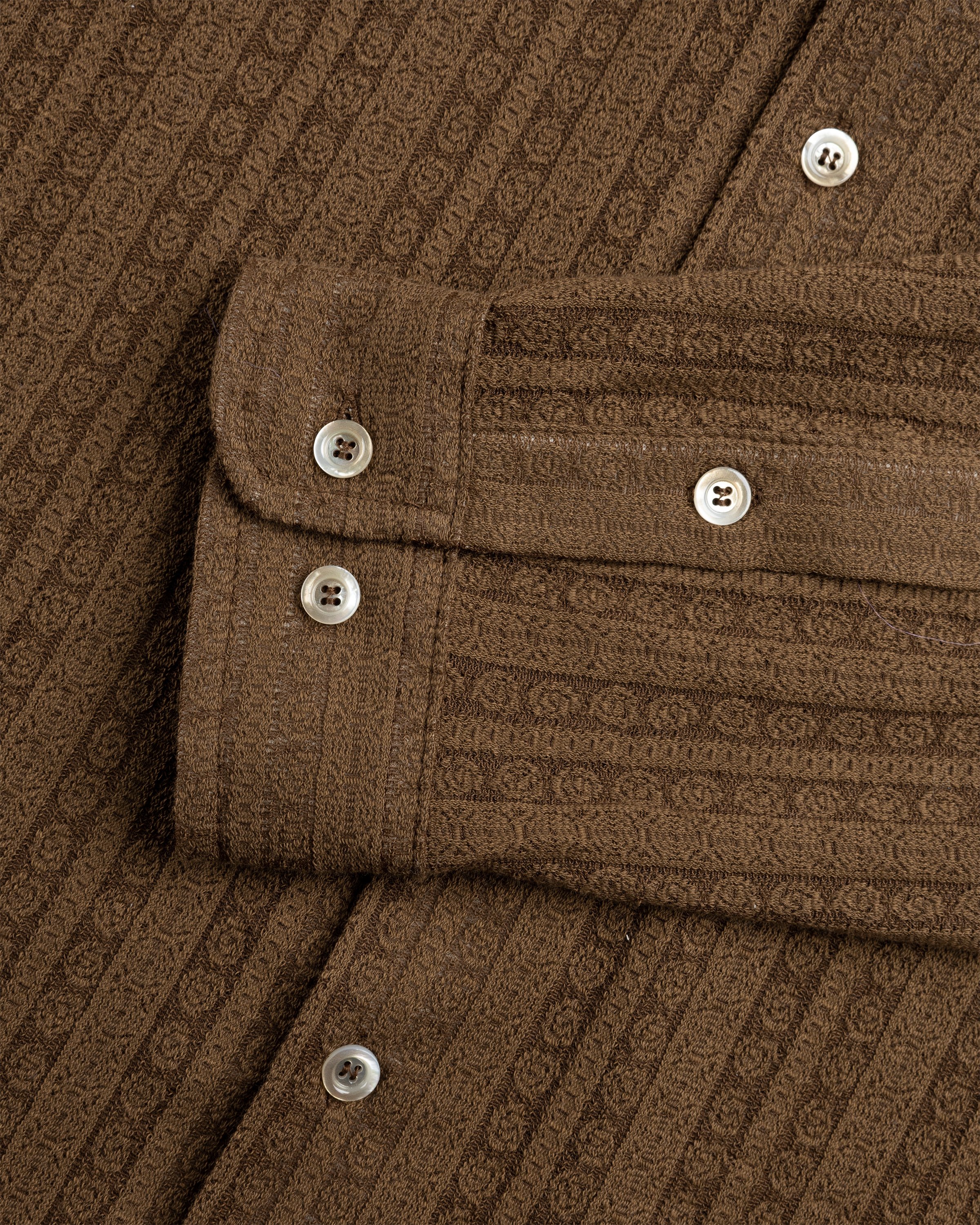 Séfr - Ripley Shirt Espresso Medallion - Clothing - Brown - Image 6