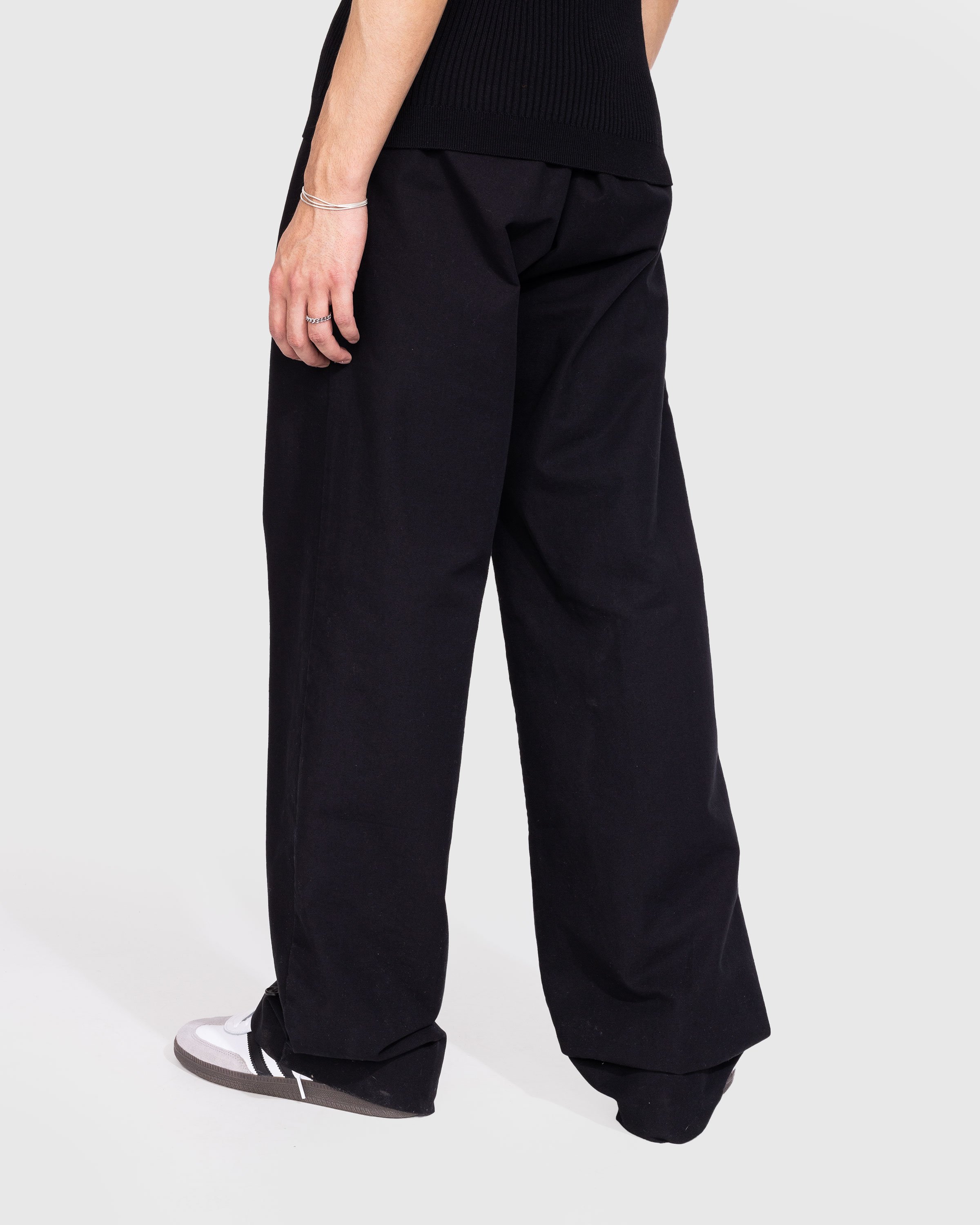 Winnie New York - Bottom Closure Trouser Black - Clothing - Black - Image 3
