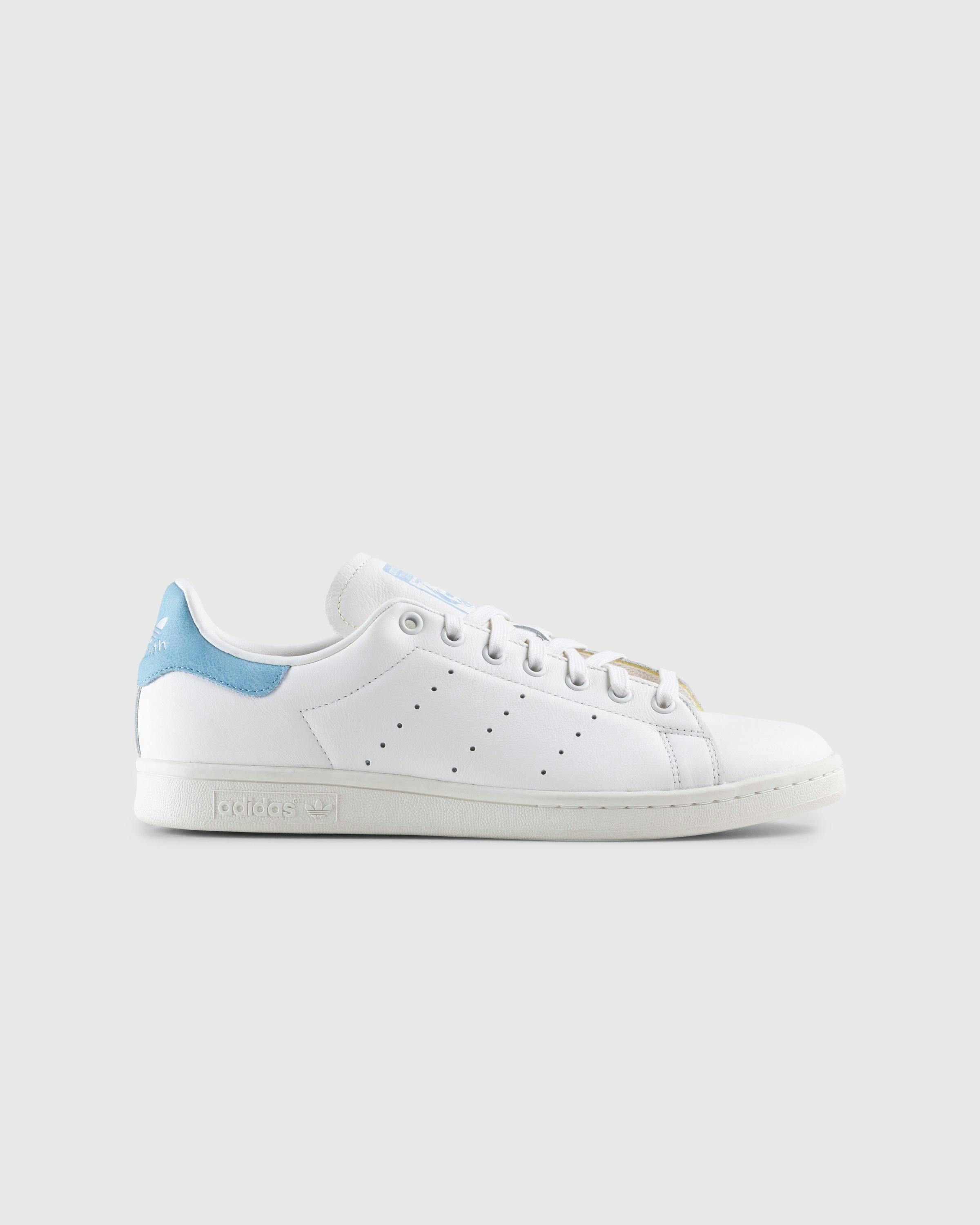 Adidas - Stan Smith White Blue - Footwear - White - Image 1