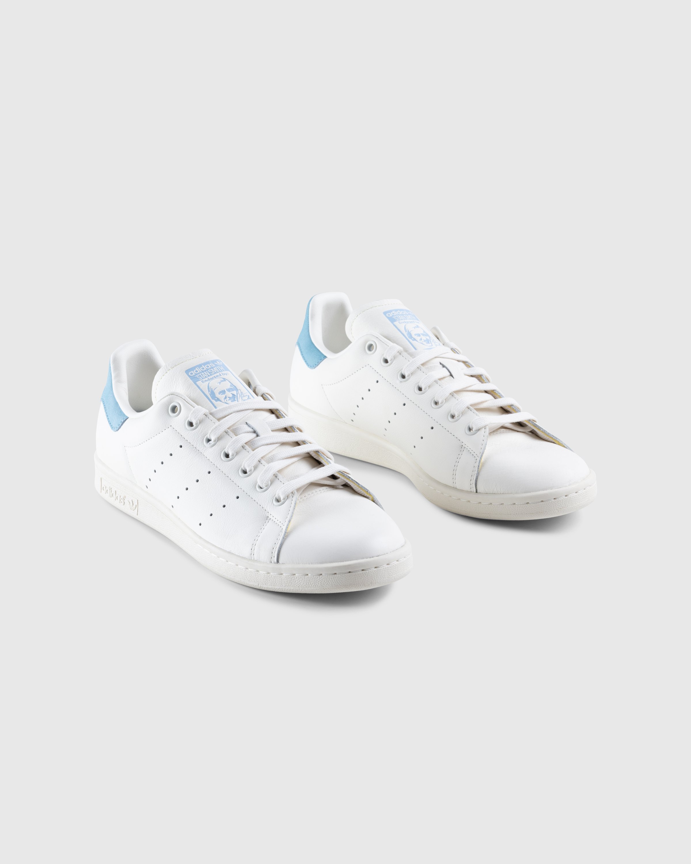 Adidas - Stan Smith White Blue - Footwear - White - Image 3