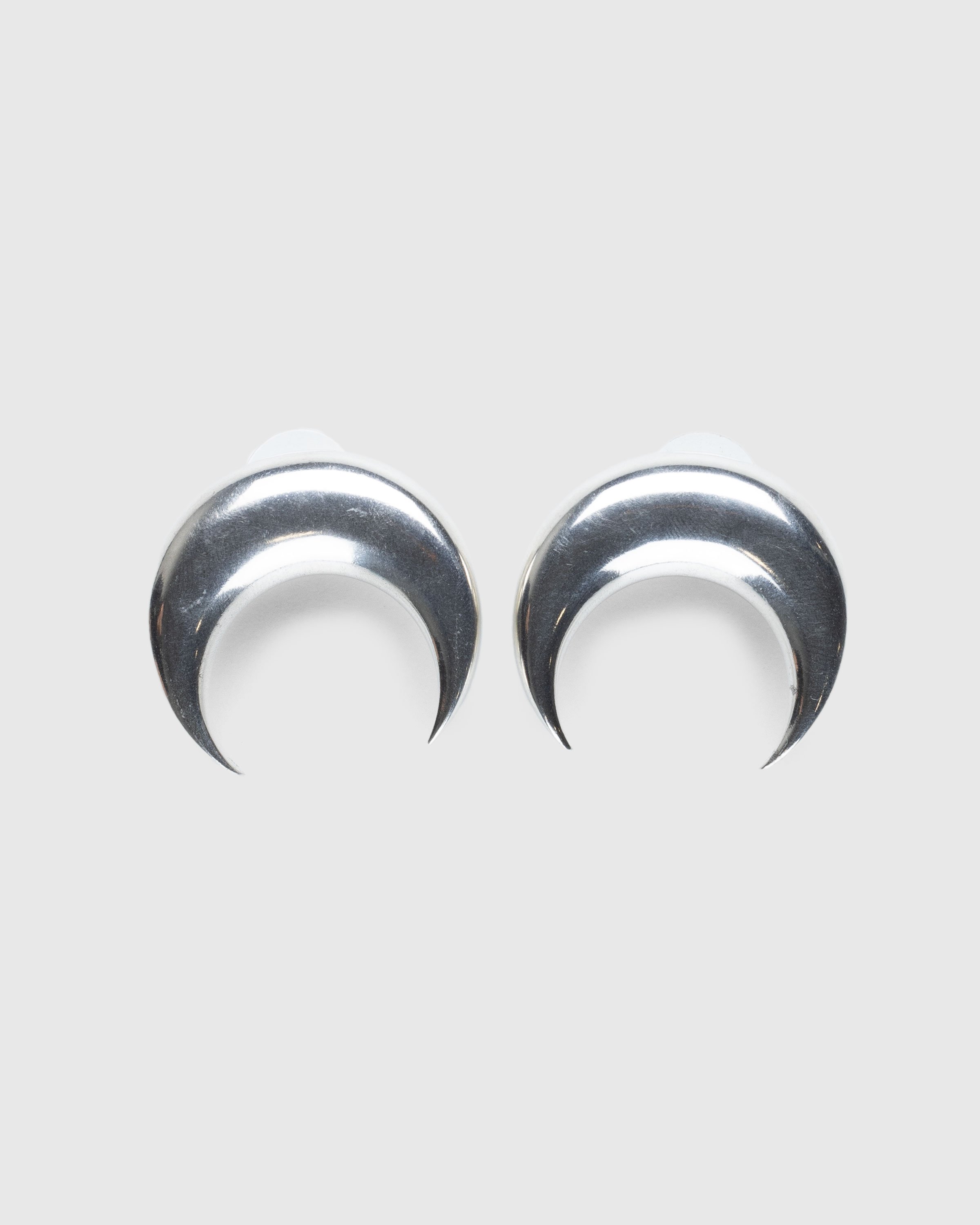Marine Serre - Moon Earring Silver - Accessories - Silver - Image 1