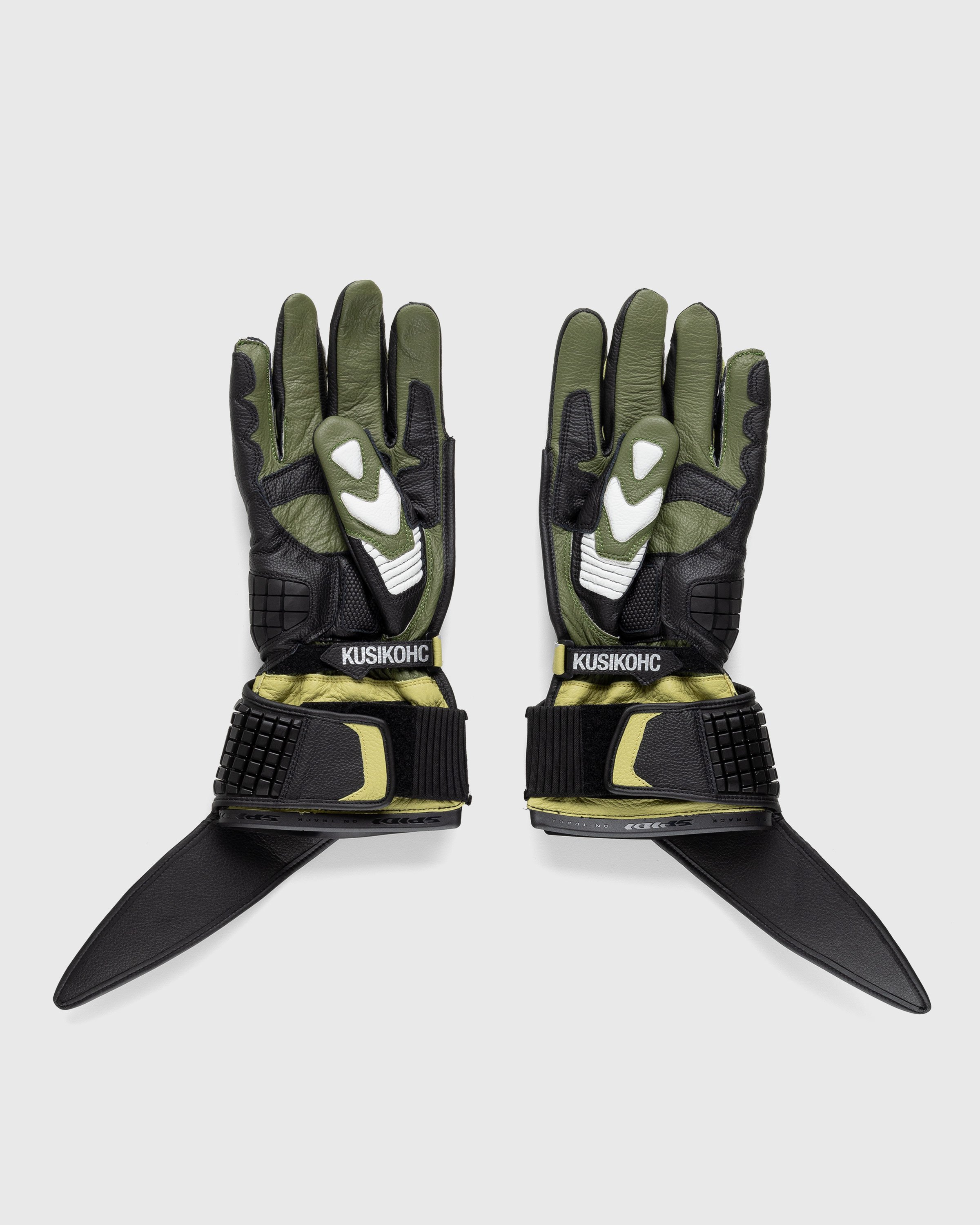 KUSIKOHC - Spidi Gloves Black/Dark Green - Accessories - Multi - Image 2