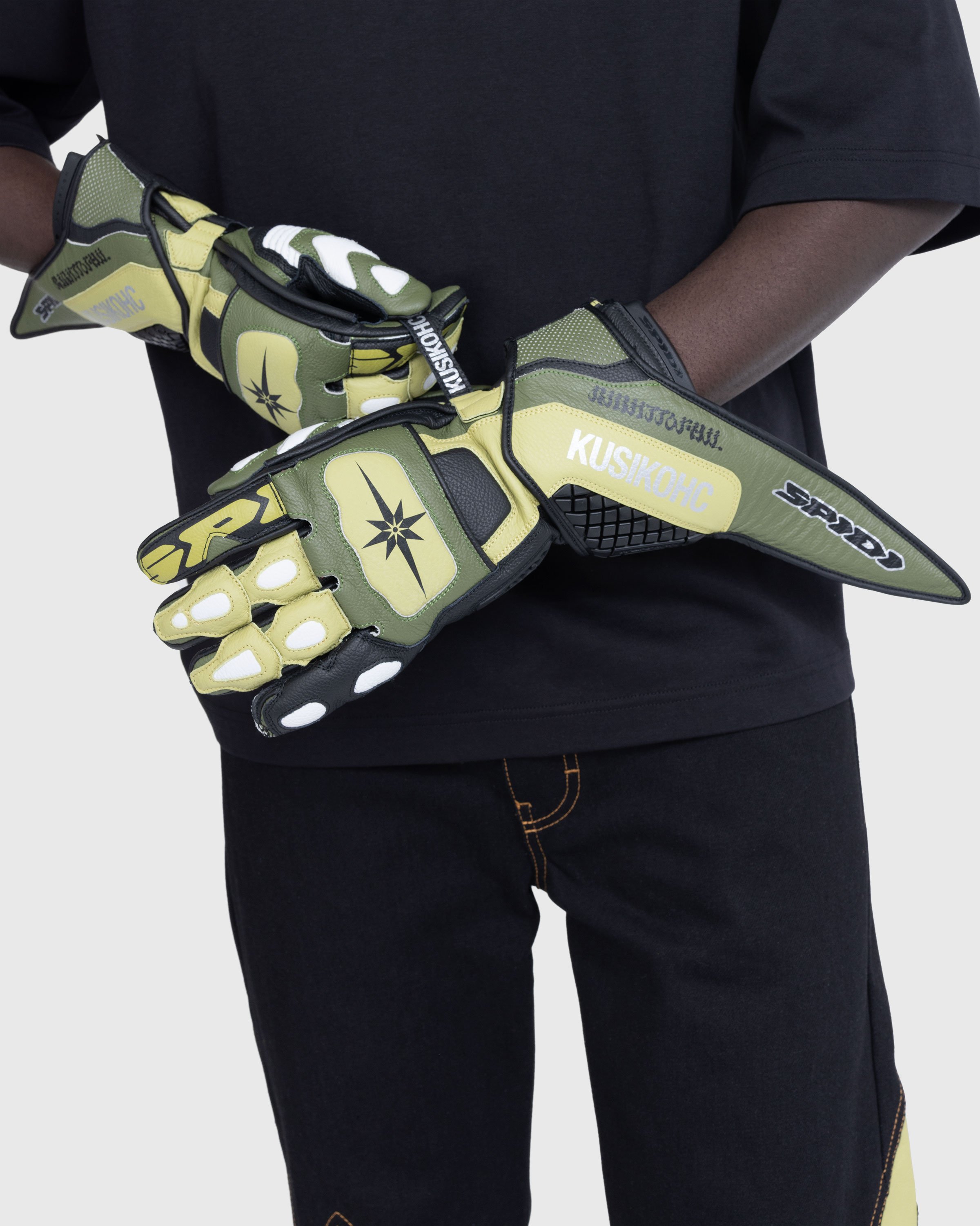 KUSIKOHC - Spidi Gloves Black/Dark Green - Accessories - Multi - Image 4