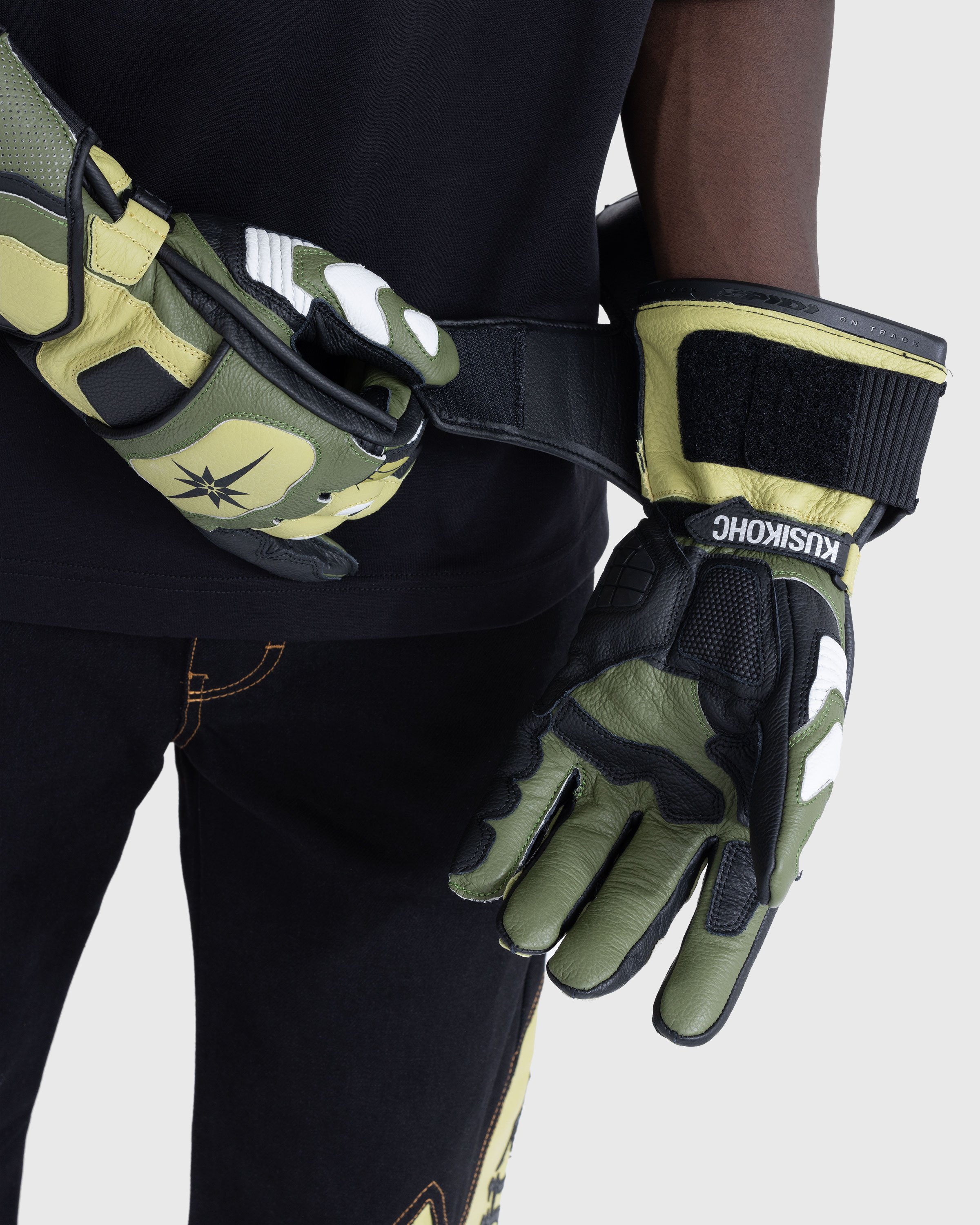 KUSIKOHC - Spidi Gloves Black/Dark Green - Accessories - Multi - Image 6