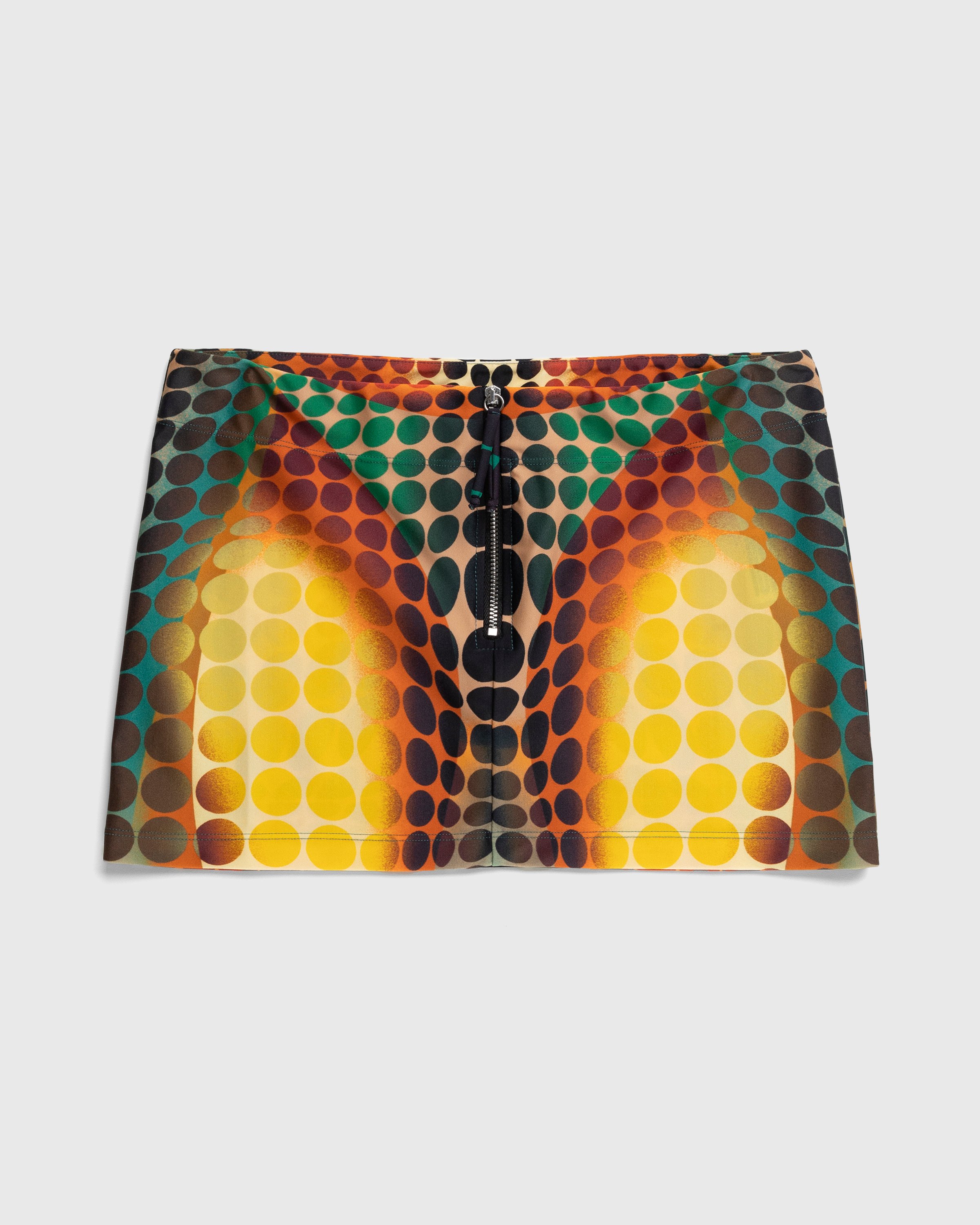 Jean Paul Gaultier - Mini Zip Skirt - Clothing - Orange - Image 1
