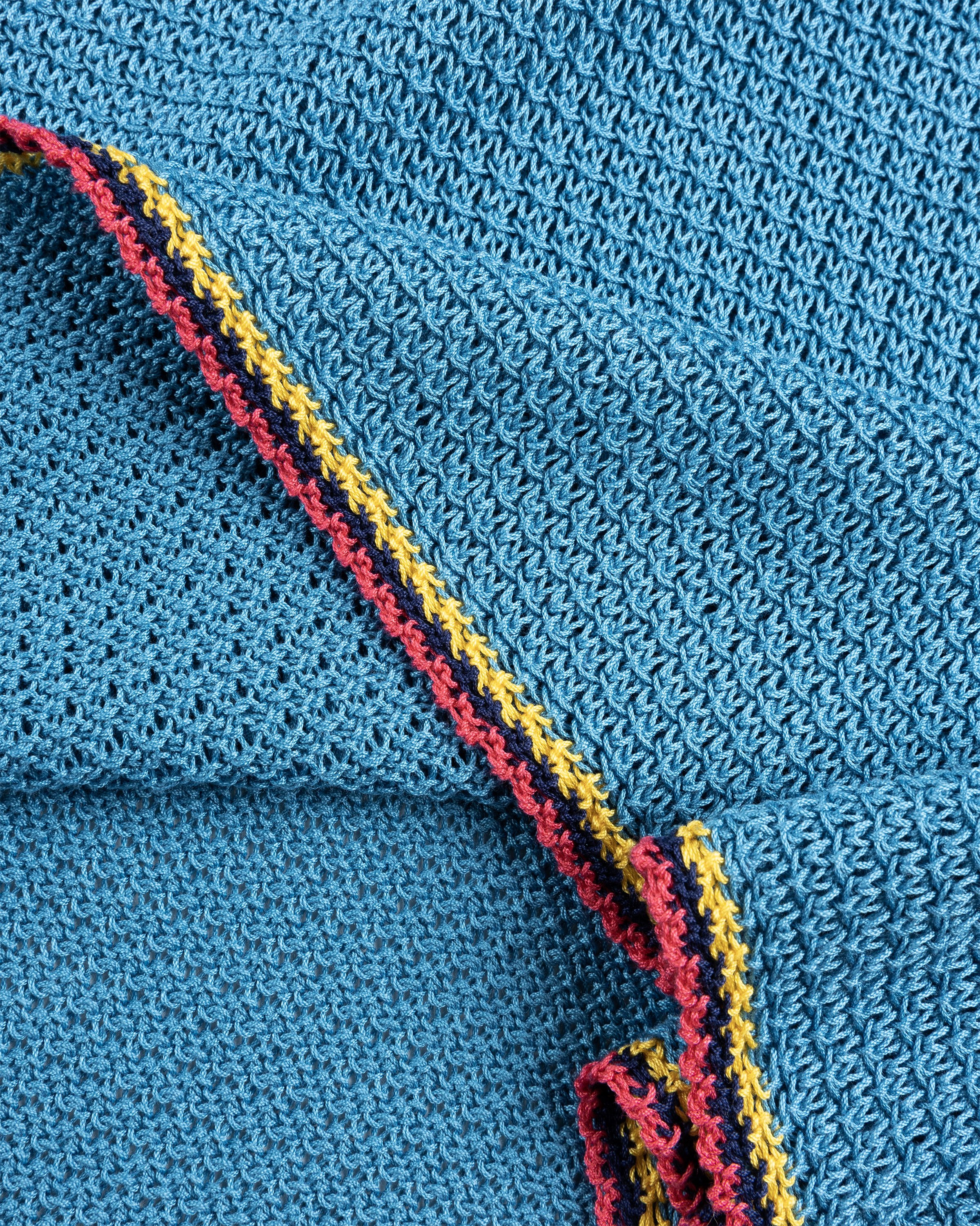 Bode - Treehouse Knit Tank - Clothing - Blue - Image 6