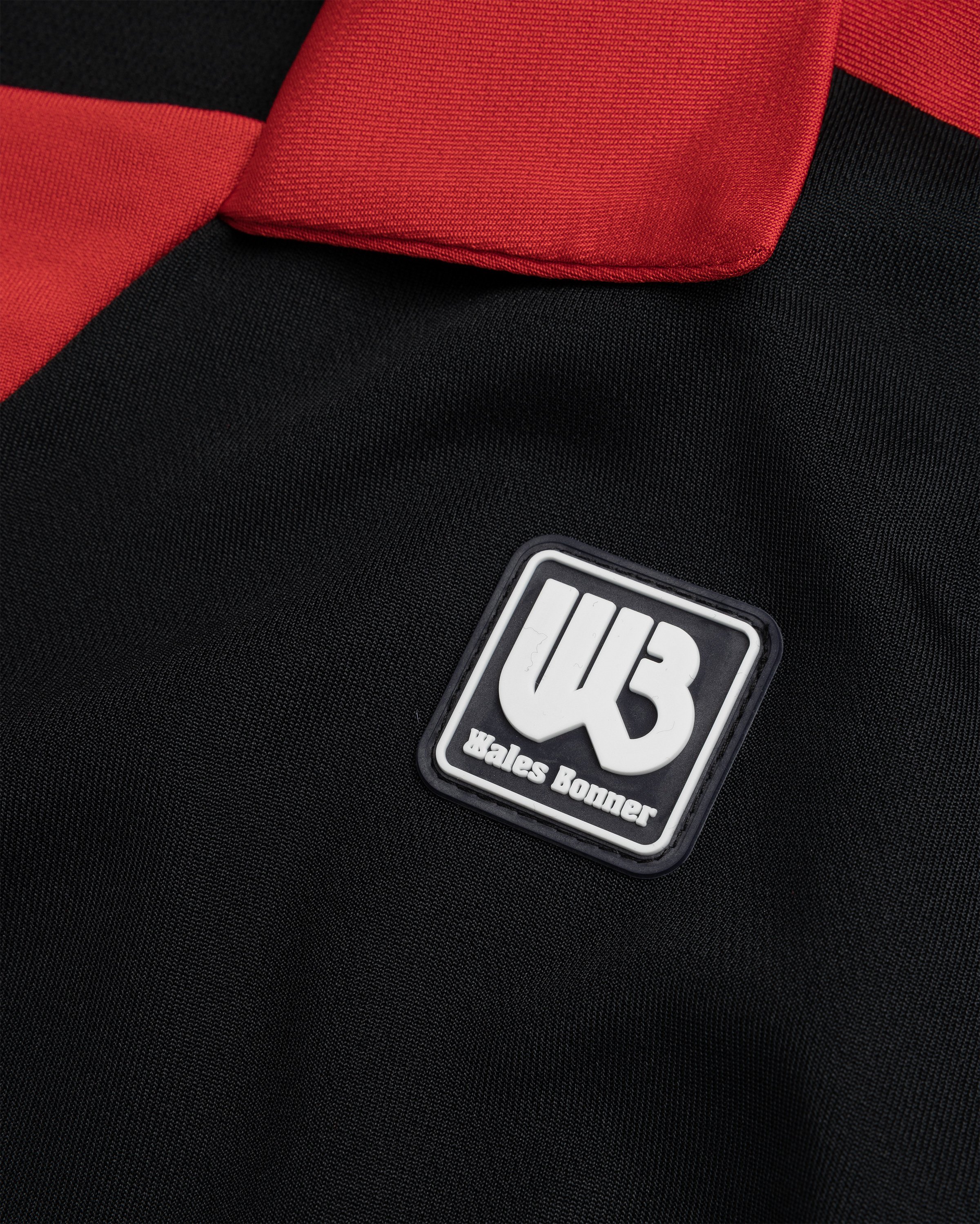 Wales Bonner - Home Jersey Shirt Black/Red - Clothing - Black - Image 7