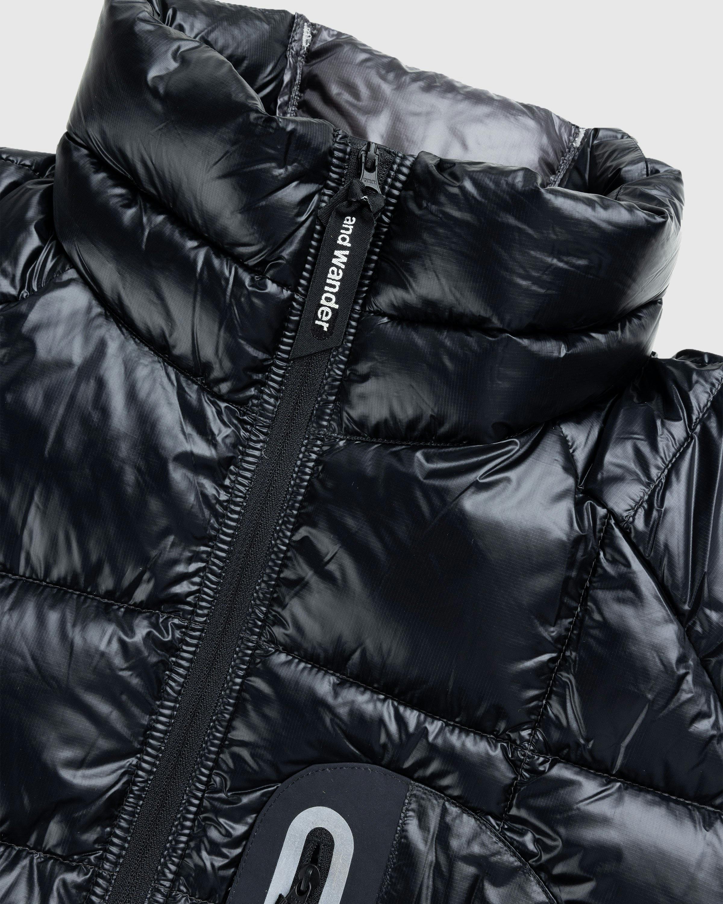 And Wander - Diamond Stitch Down Jacket Black - Clothing - Black - Image 6