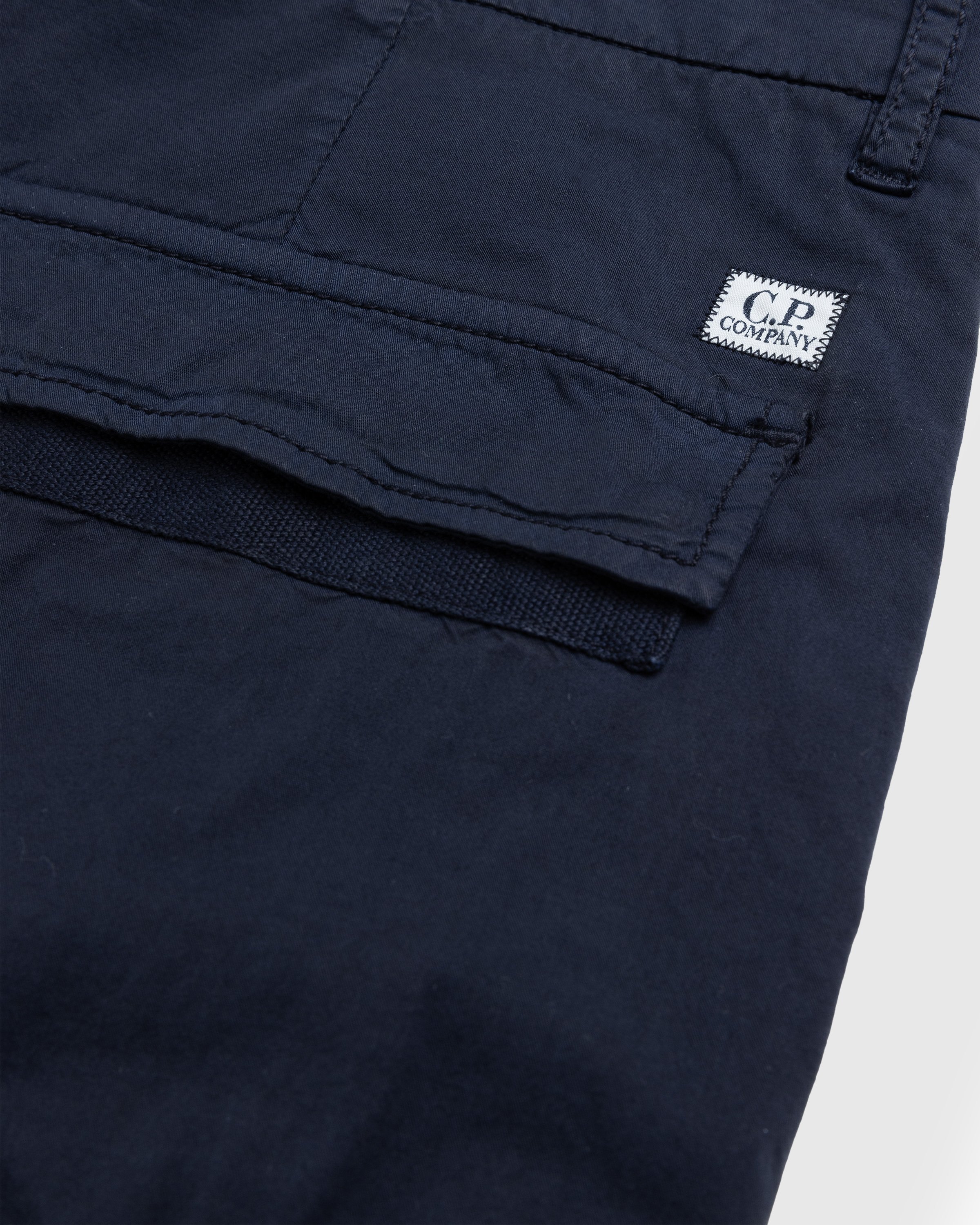 C.P. Company - Twill Stretch Cargo Pants Total Eclipse Blue - Clothing - Blue - Image 5