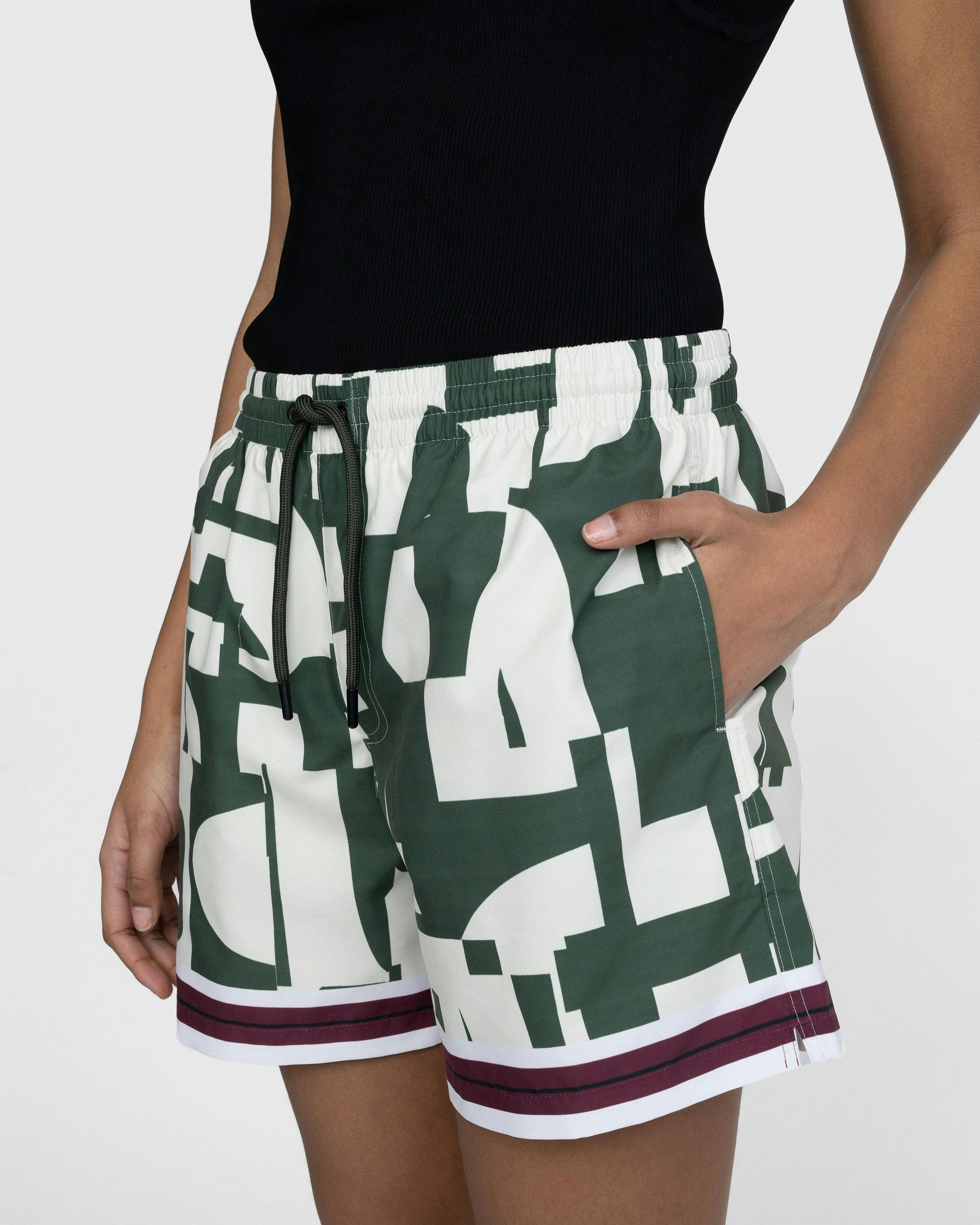 Dries van Noten - Phibbs Swim Shorts Dessin C - Clothing - Green - Image 5