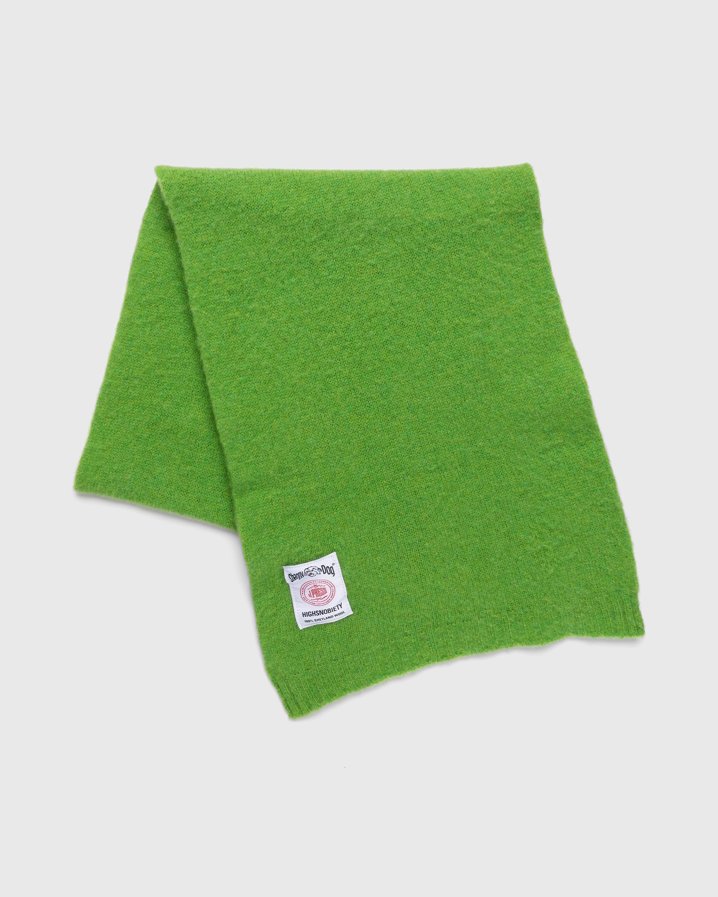 J. Press x Highsnobiety - Shaggy Dog Scarf Green - Accessories - Green - Image 2