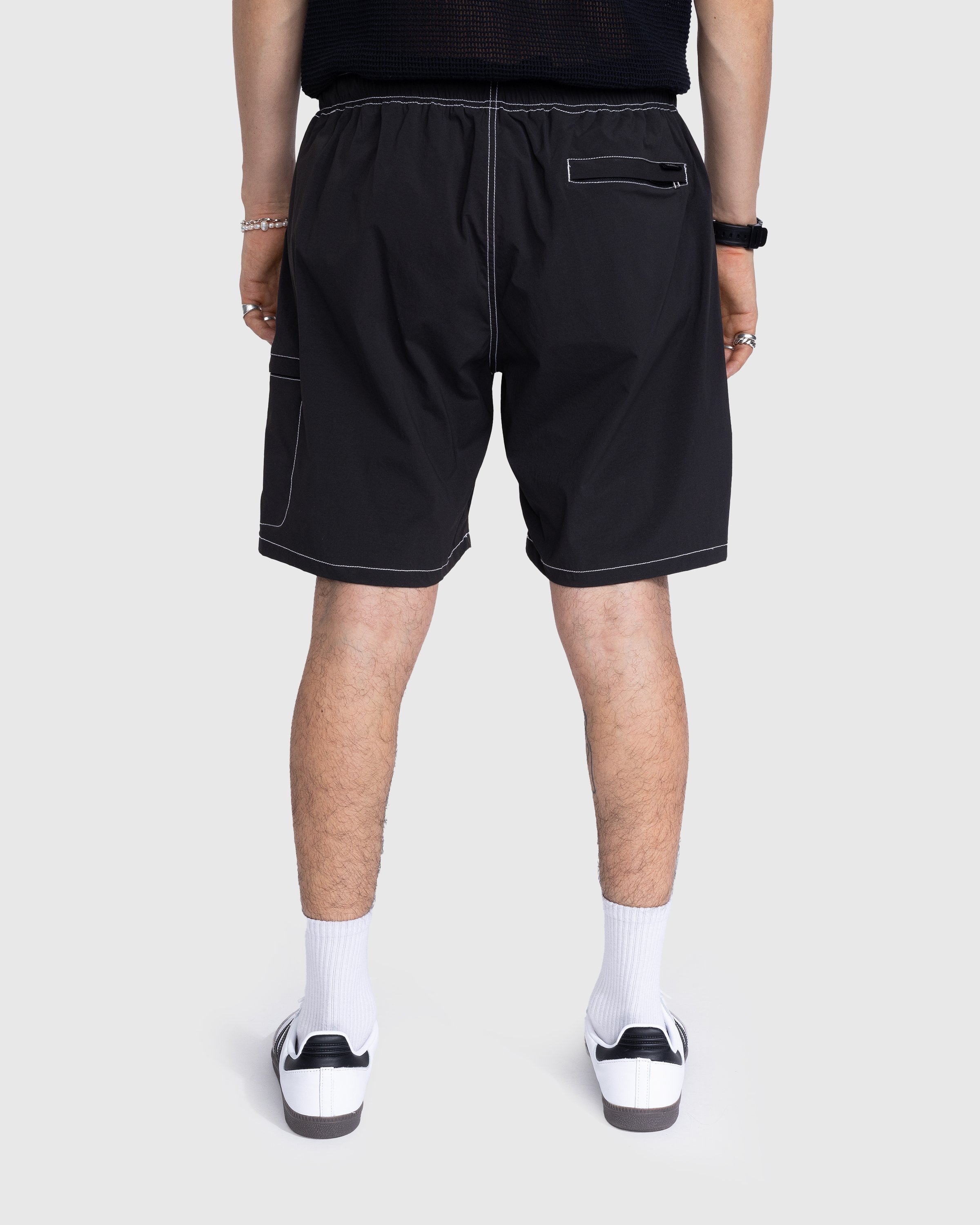 Highsnobiety - Side Cargo Shorts Charcoal Black - Clothing - Black - Image 3