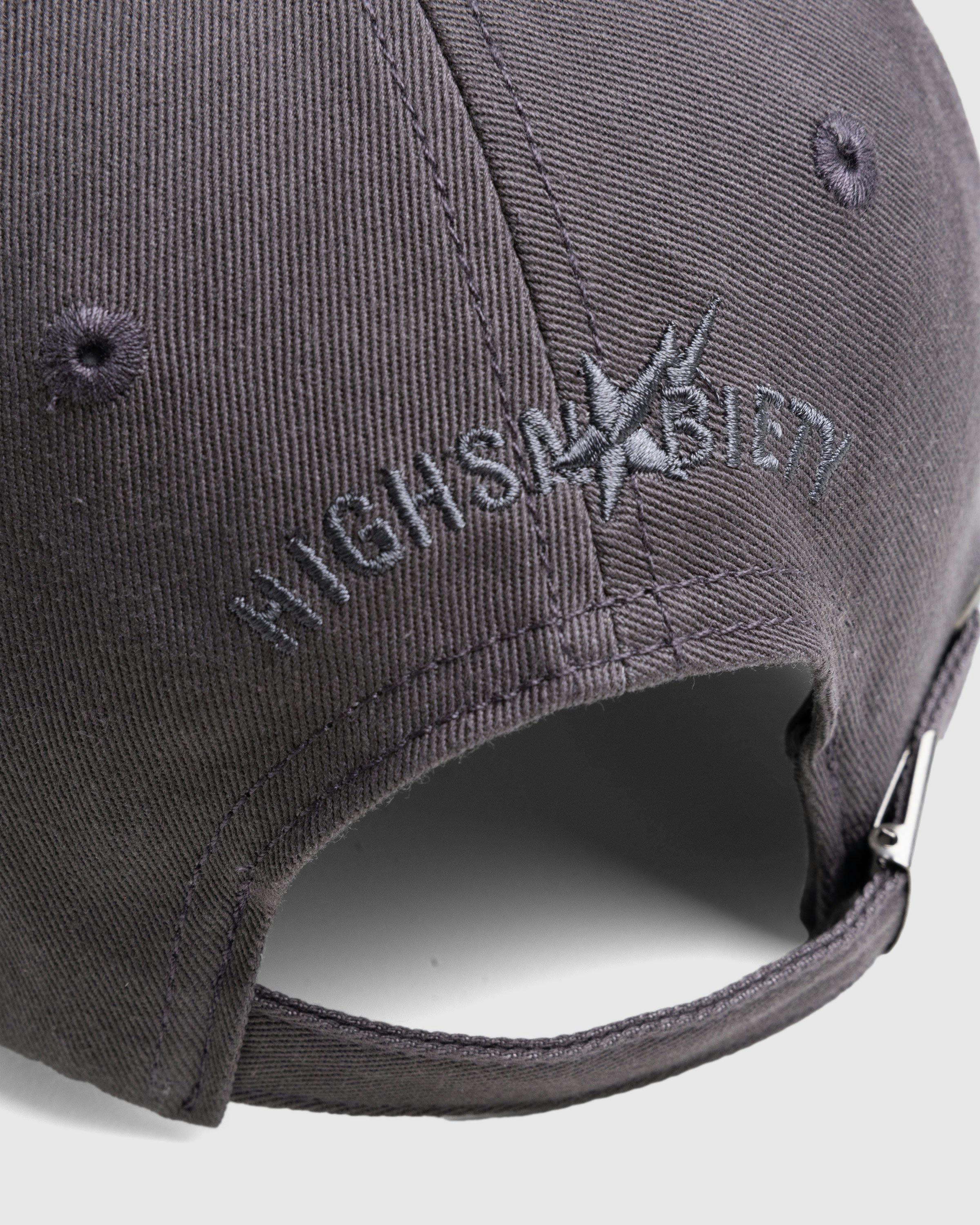 BAPE x Highsnobiety - Logo Cap Charcoal - Accessories - Grey - Image 6