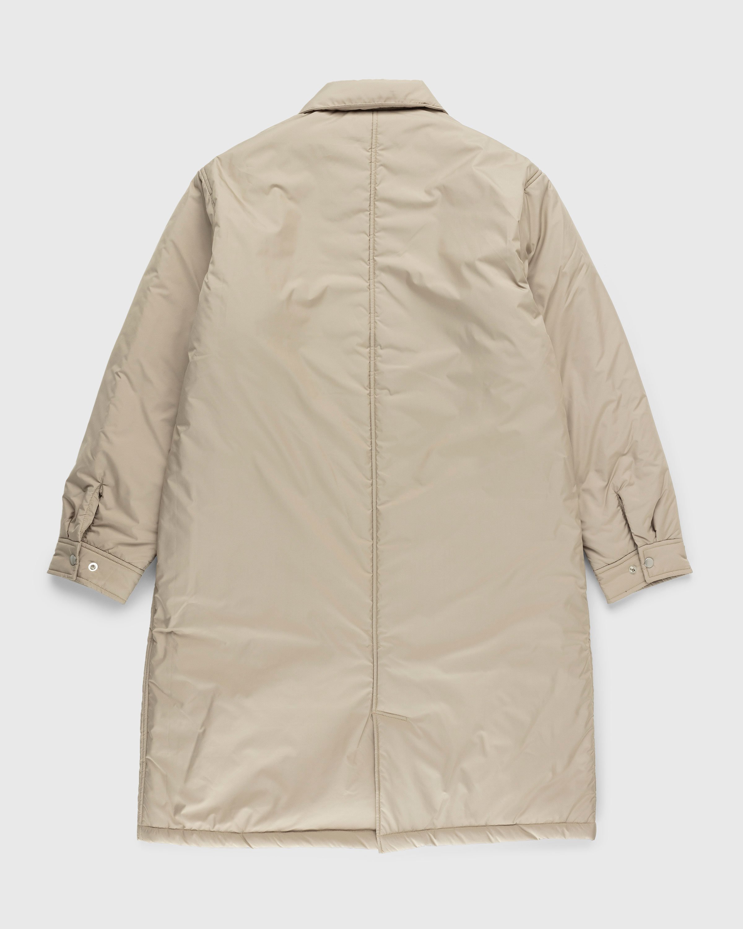 Highsnobiety HS05 - Light Insulated Eco-Poly Trench Coat Beige - Clothing - Beige - Image 2