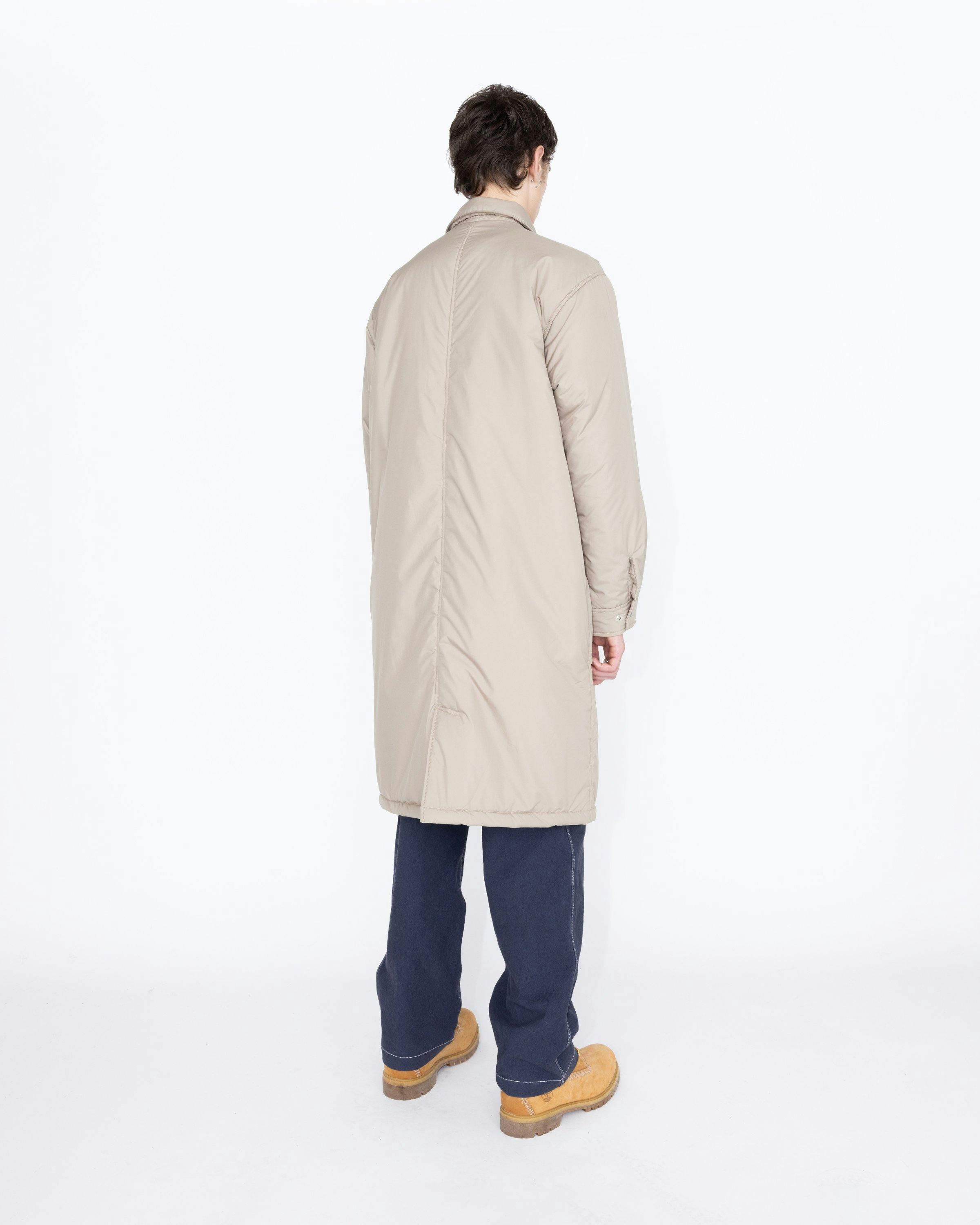 Highsnobiety HS05 - Light Insulated Eco-Poly Trench Coat Beige - Clothing - Beige - Image 5