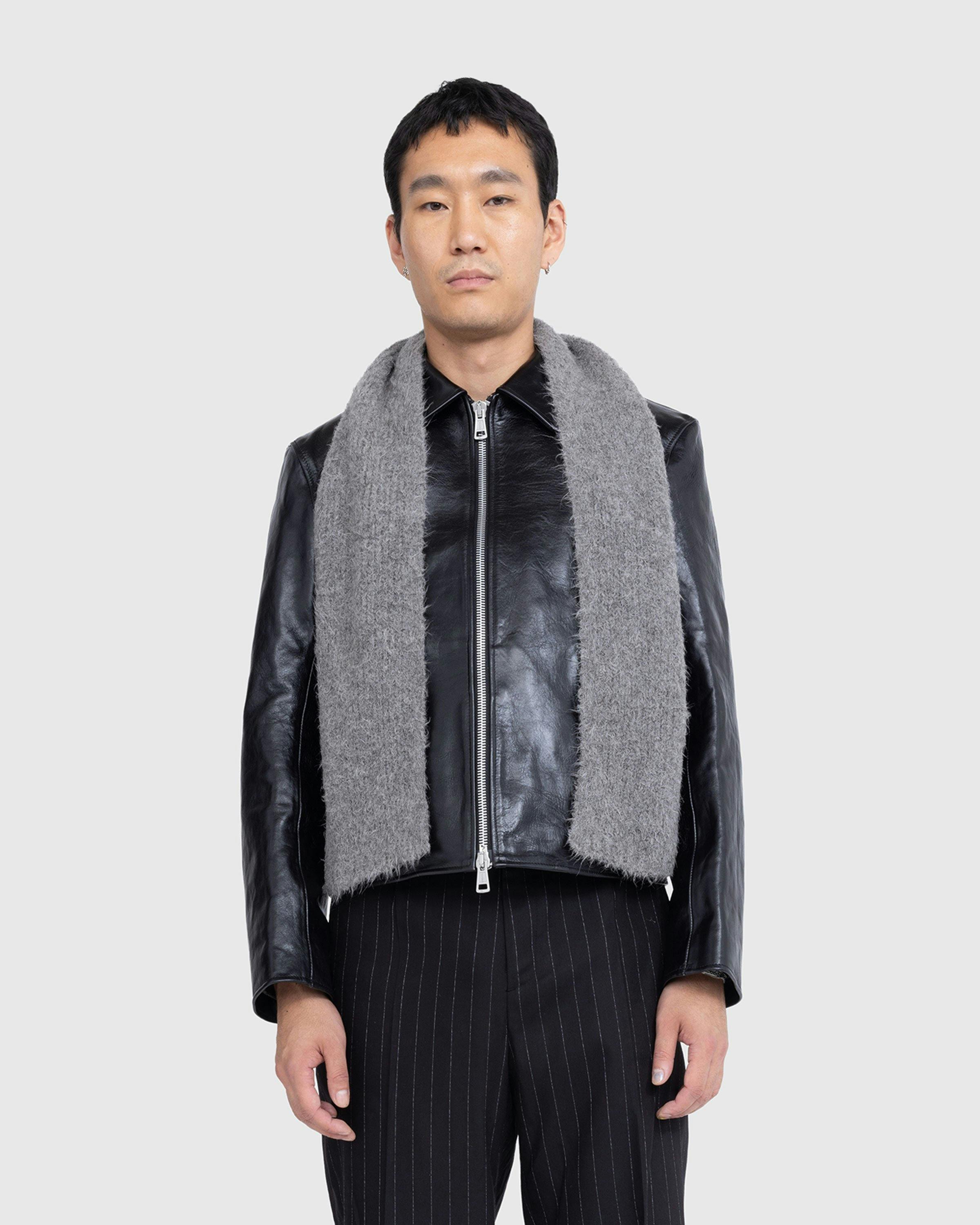 Our Legacy – Mini Jacket Top Dyed Black Leather
