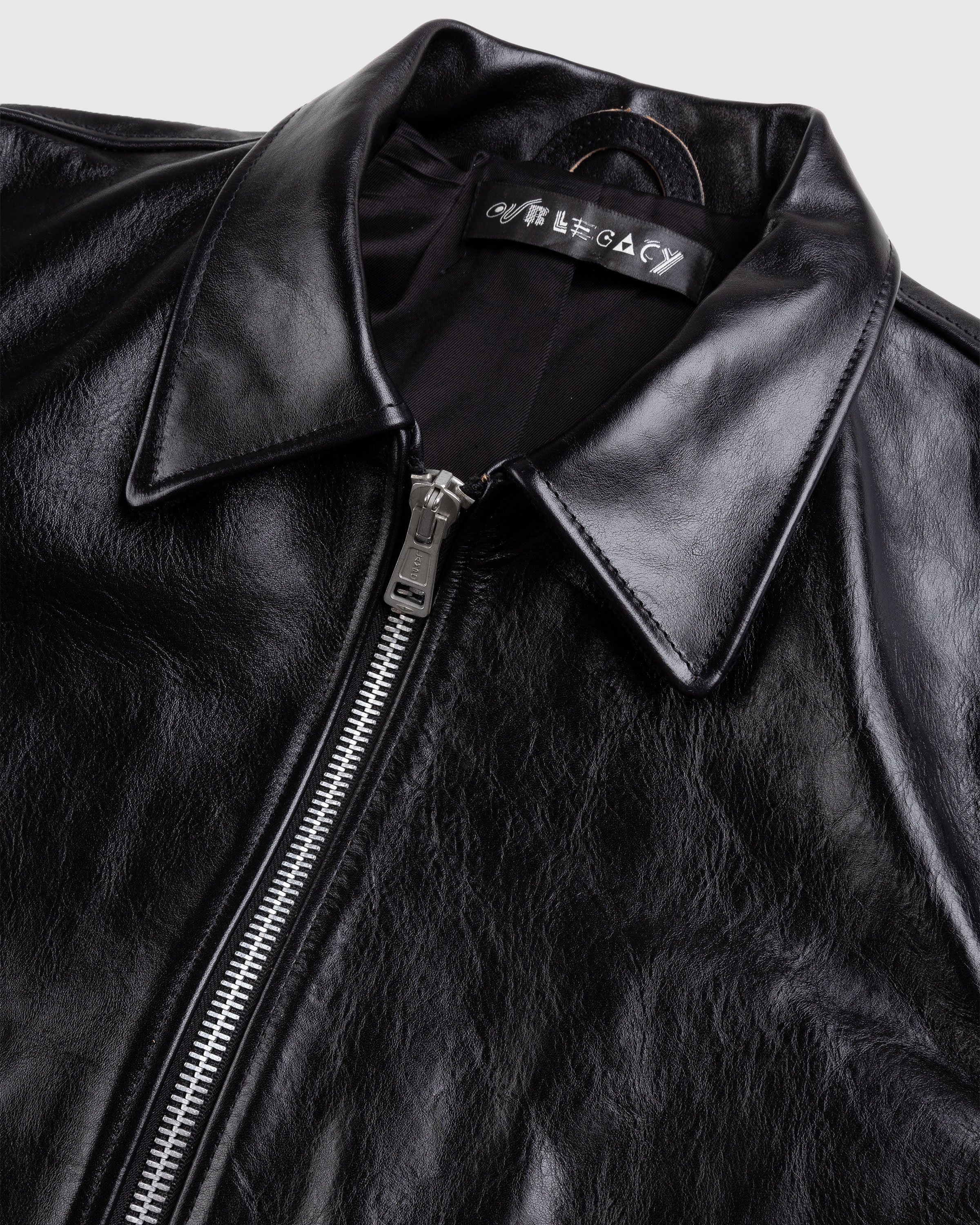 Our Legacy - MINI JACKET Leather Black - Clothing - Black - Image 6