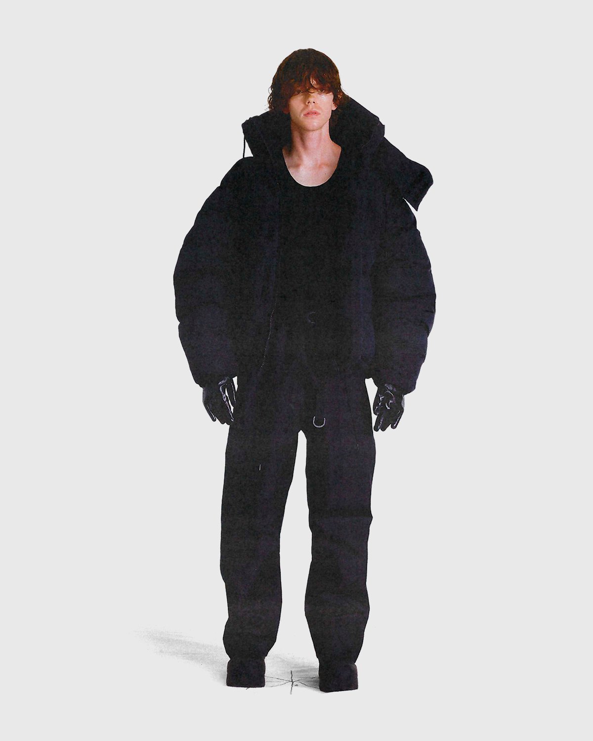 Entire Studios - SOA Puffer Jacket Soot - Clothing - Black - Image 8