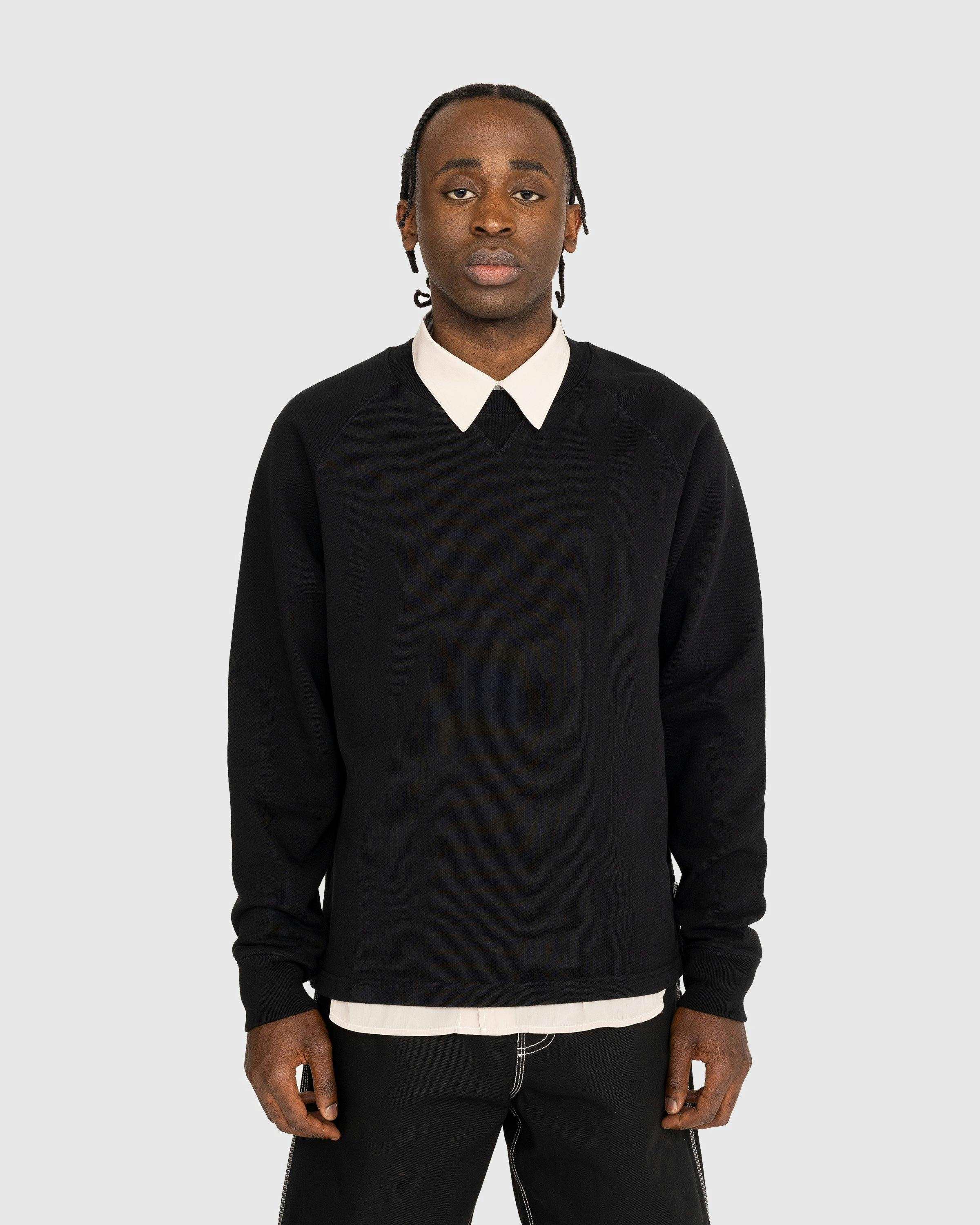 Highsnobiety - Heavy Fleece Crew Black - Clothing - Black - Image 2