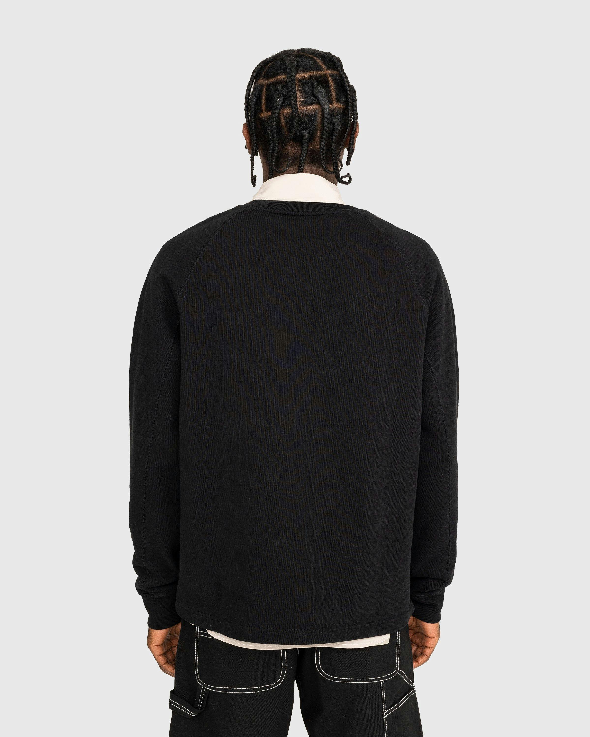 Highsnobiety - Heavy Fleece Crew Black - Clothing - Black - Image 3