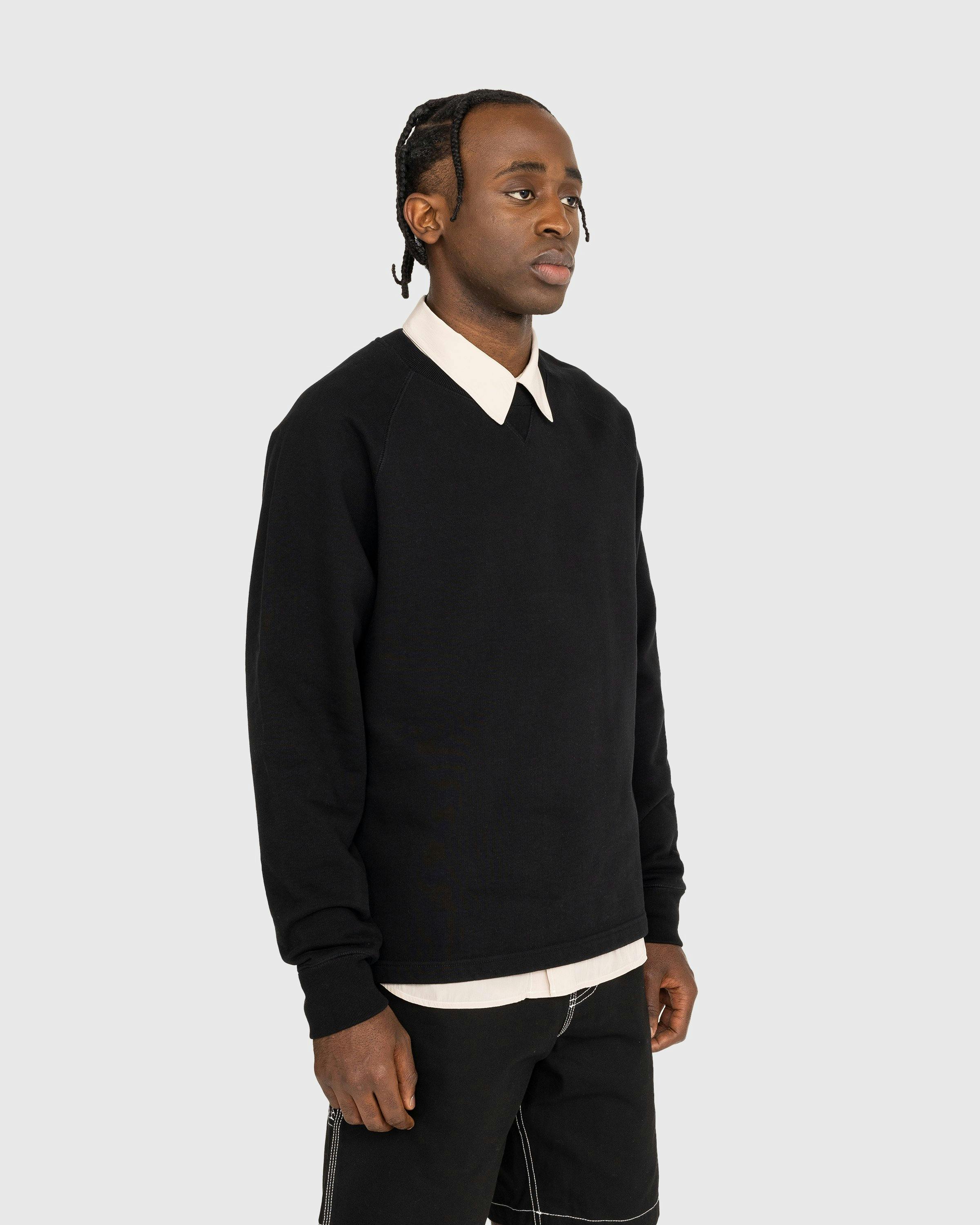 Highsnobiety - Heavy Fleece Crew Black - Clothing - Black - Image 4