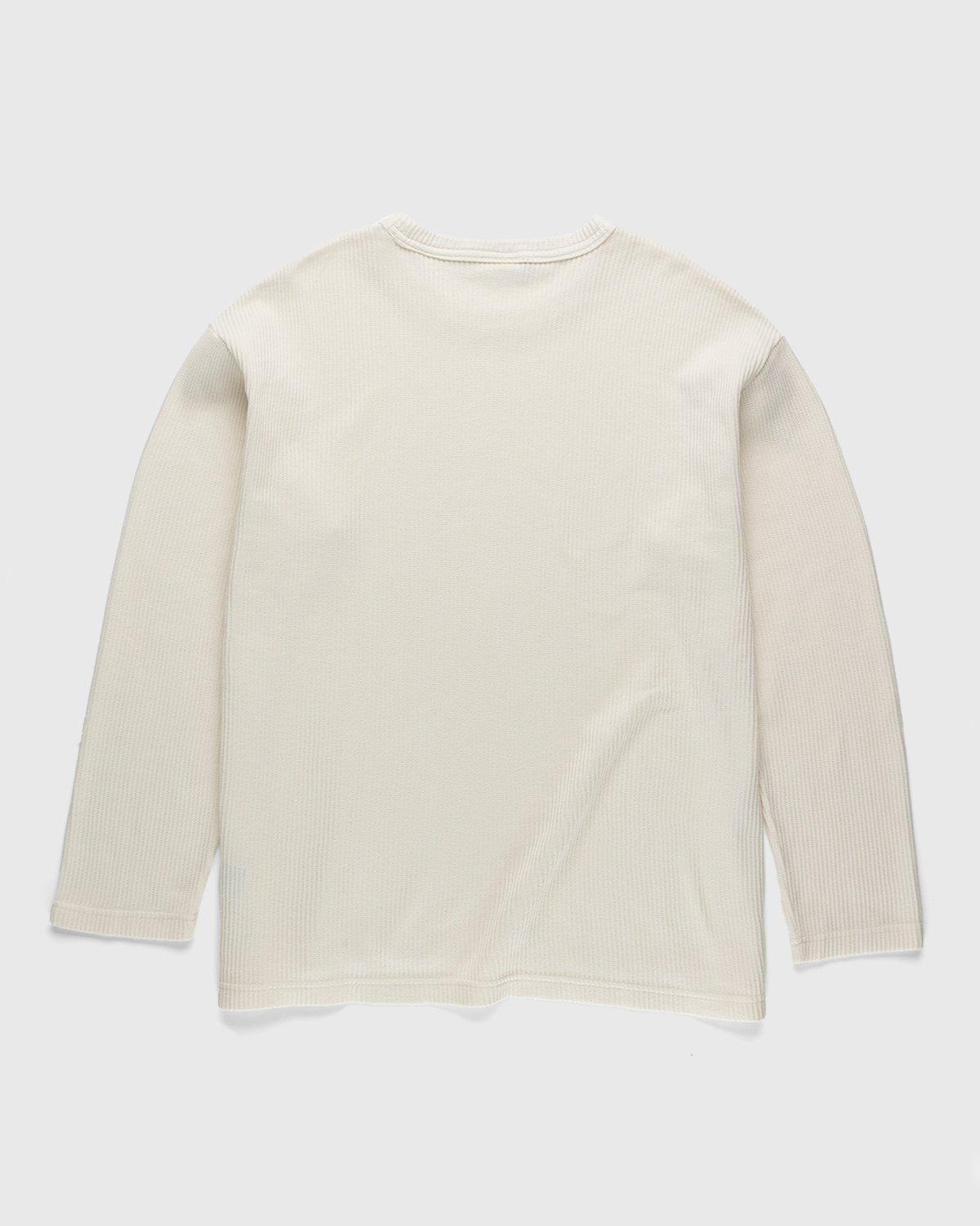 Reebok - Classics Natural Dye Waffle Crew Sweatshirt Non Dyed - Clothing - White - Image 2