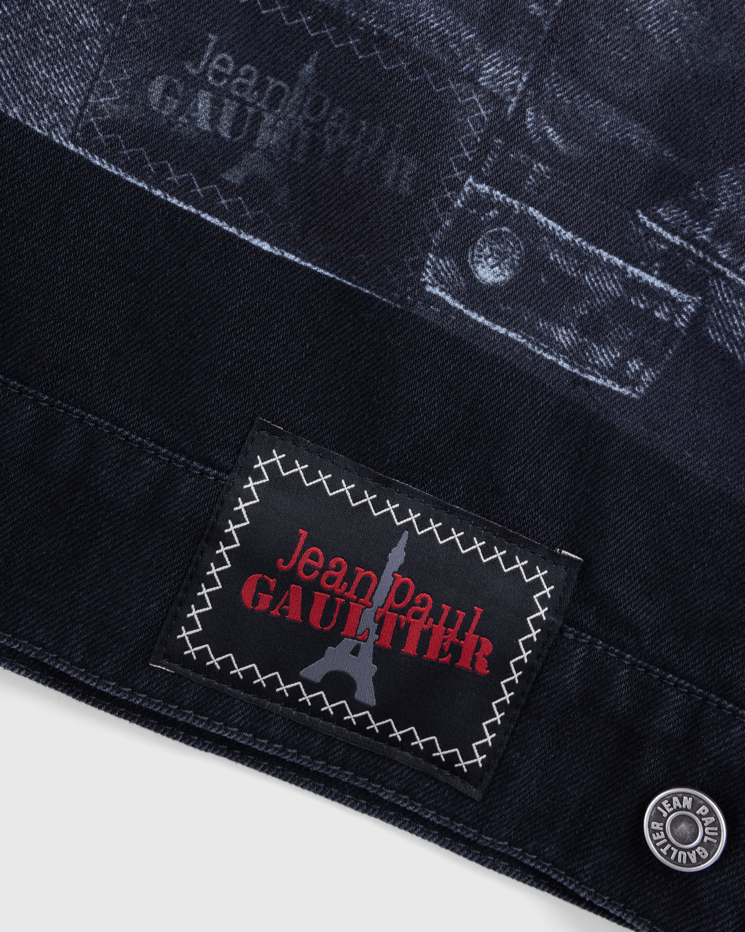 Jean Paul Gaultier - Trompe L'œil Denim Jacket Black - Clothing - Black - Image 6