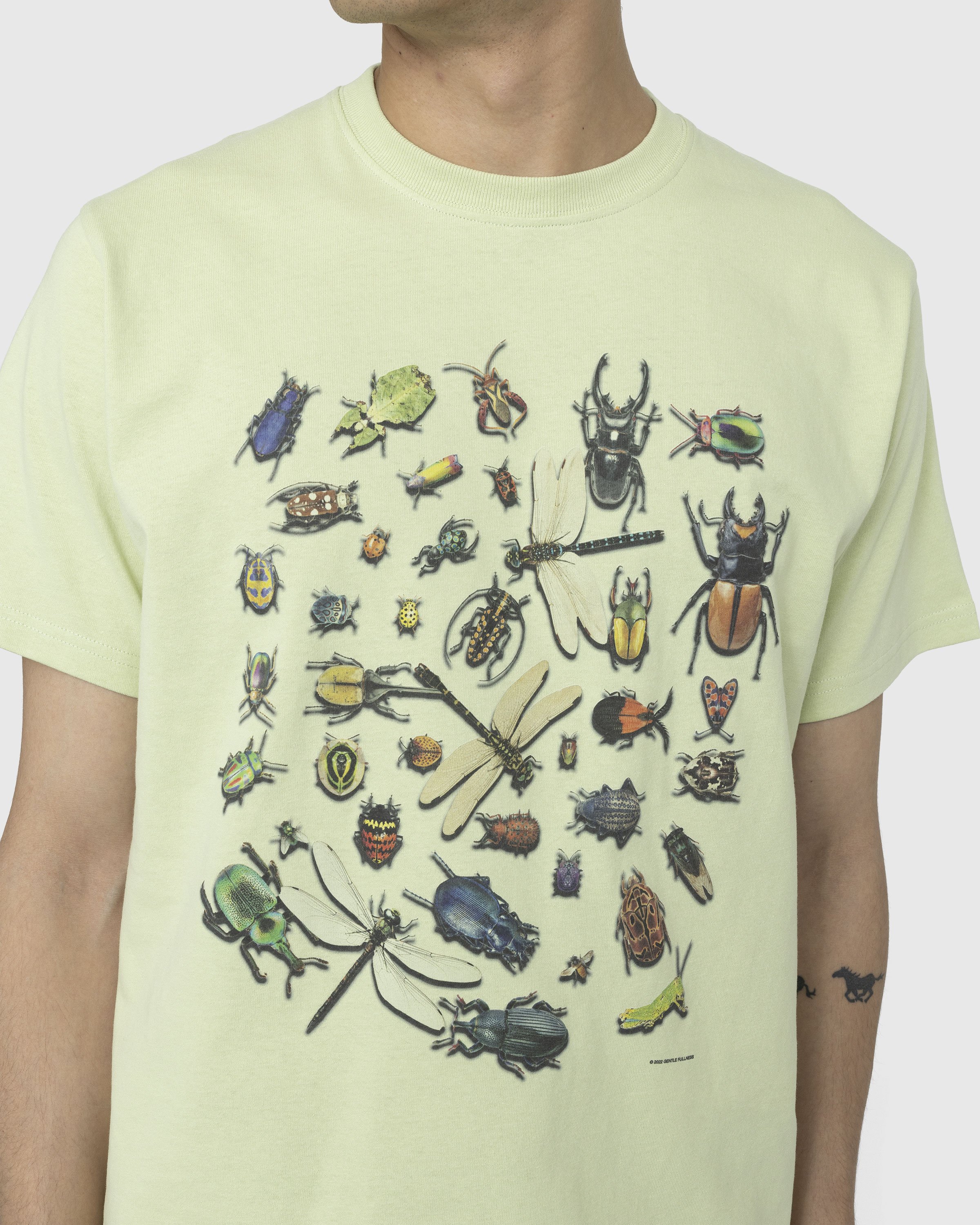 Gentle Fullness - Recycled Cotton Bugs Tee Green - Clothing - Green - Image 4